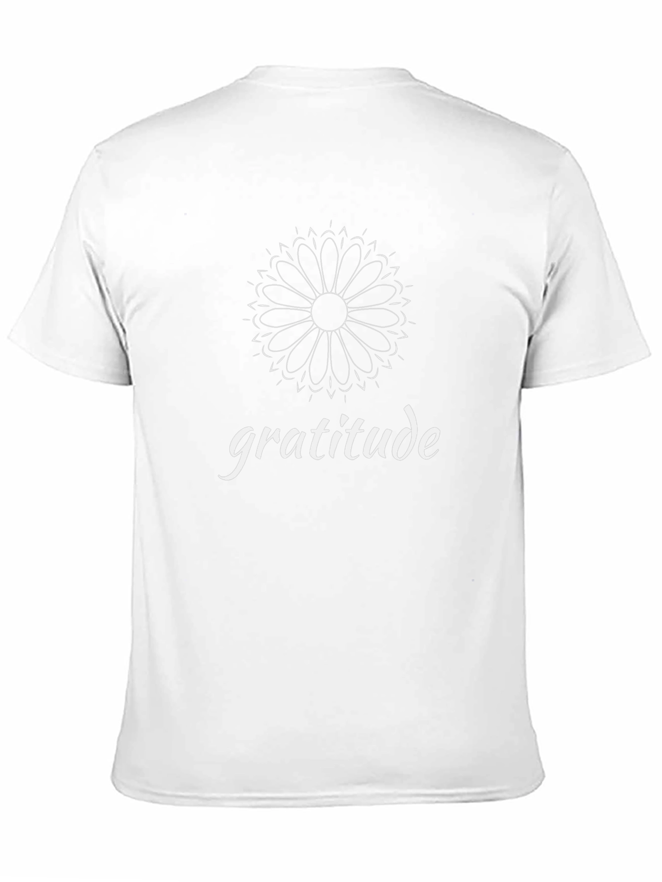 Gratitude T-Shirt - Stylish & Comfortable Black Tee