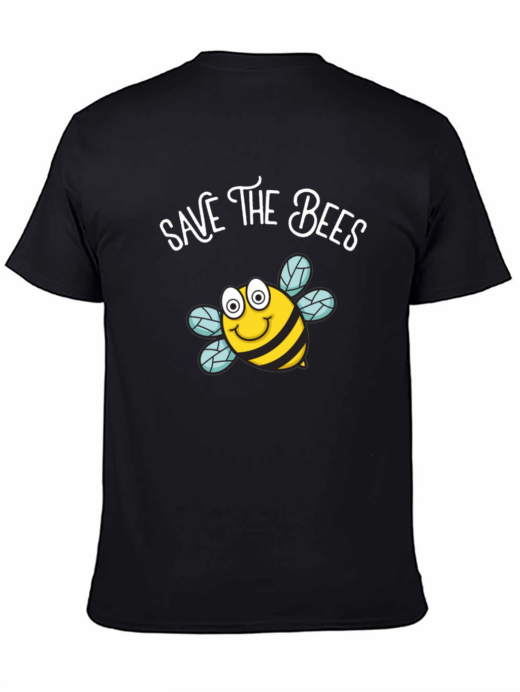 Save the Bees Graphic Tee - Black T-Shirt