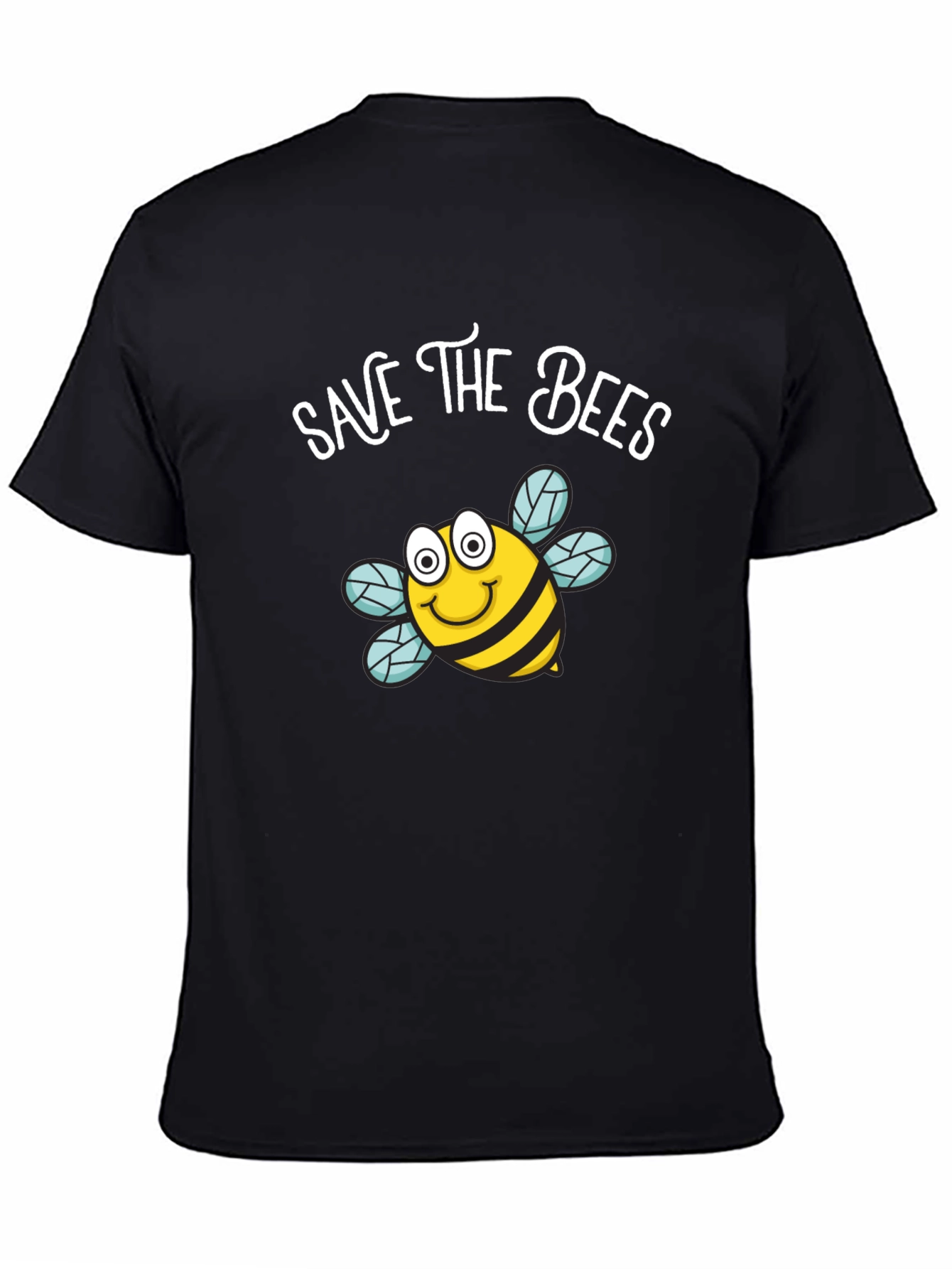 Save the Bees Graphic Tee - Black T-Shirt