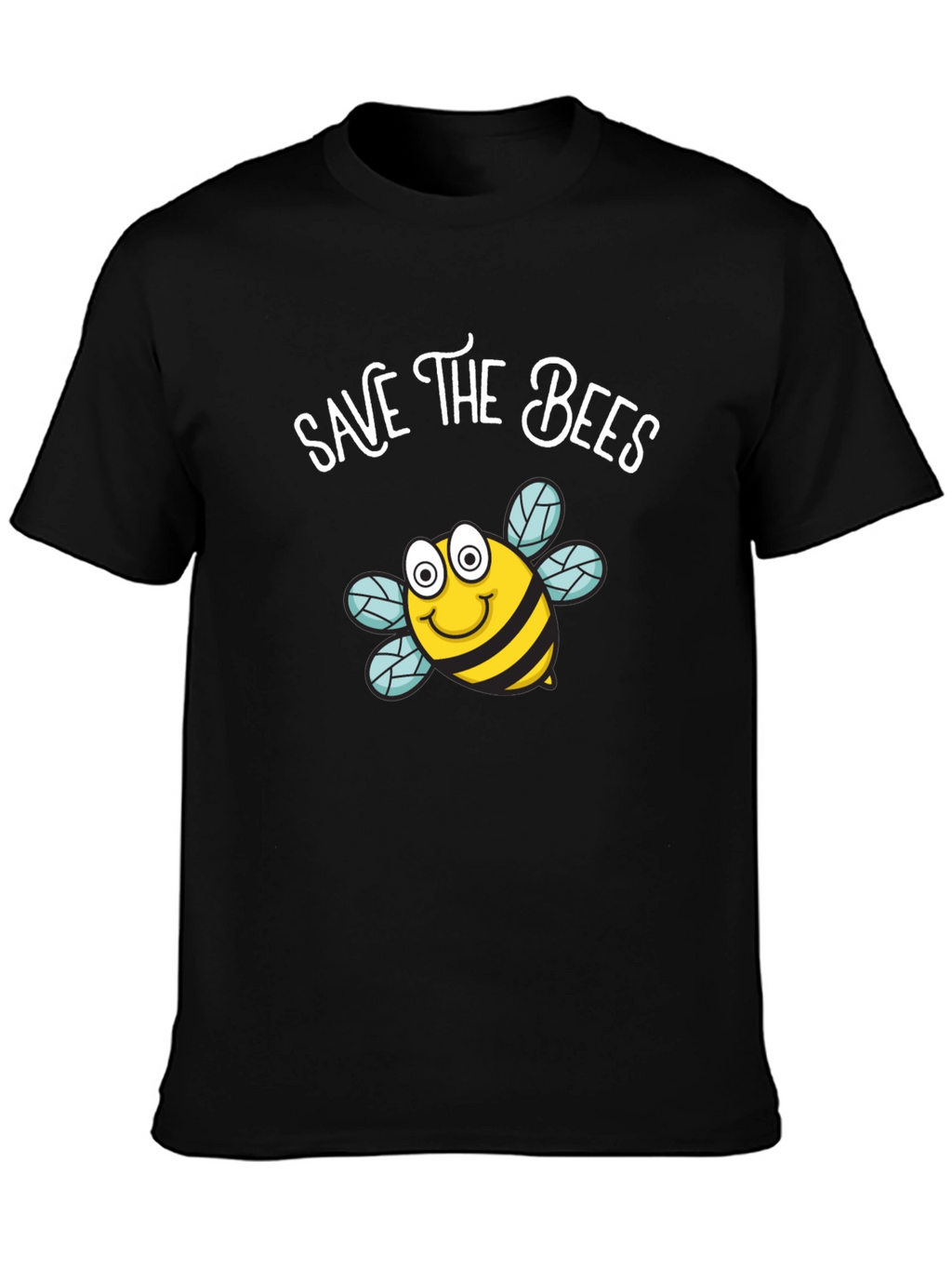 Save the Bees Graphic Tee - Black T-Shirt