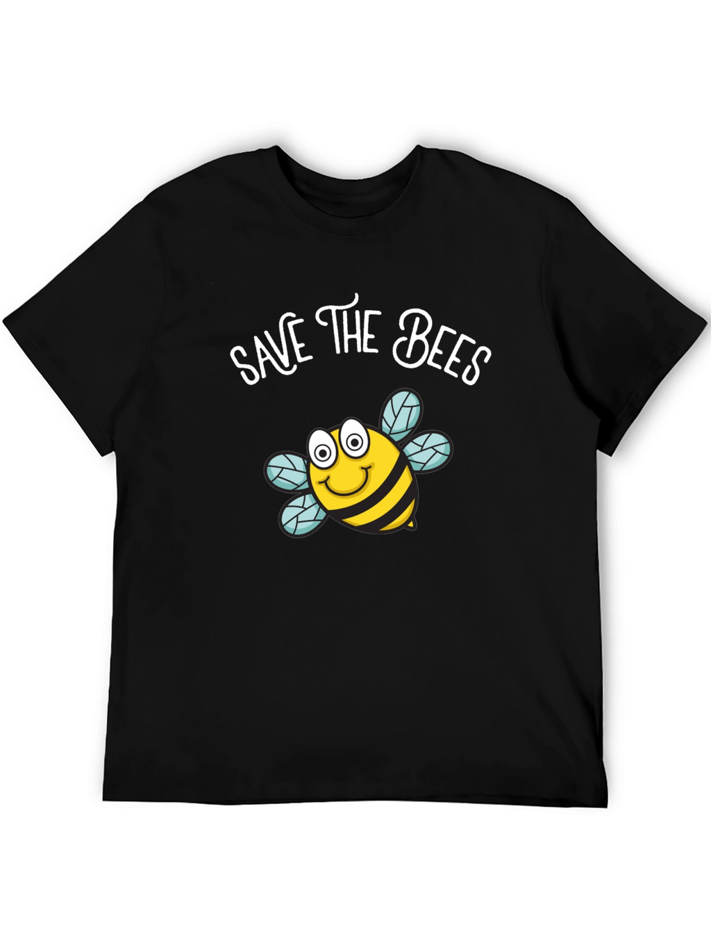 Save the Bees Graphic Tee - Black T-Shirt