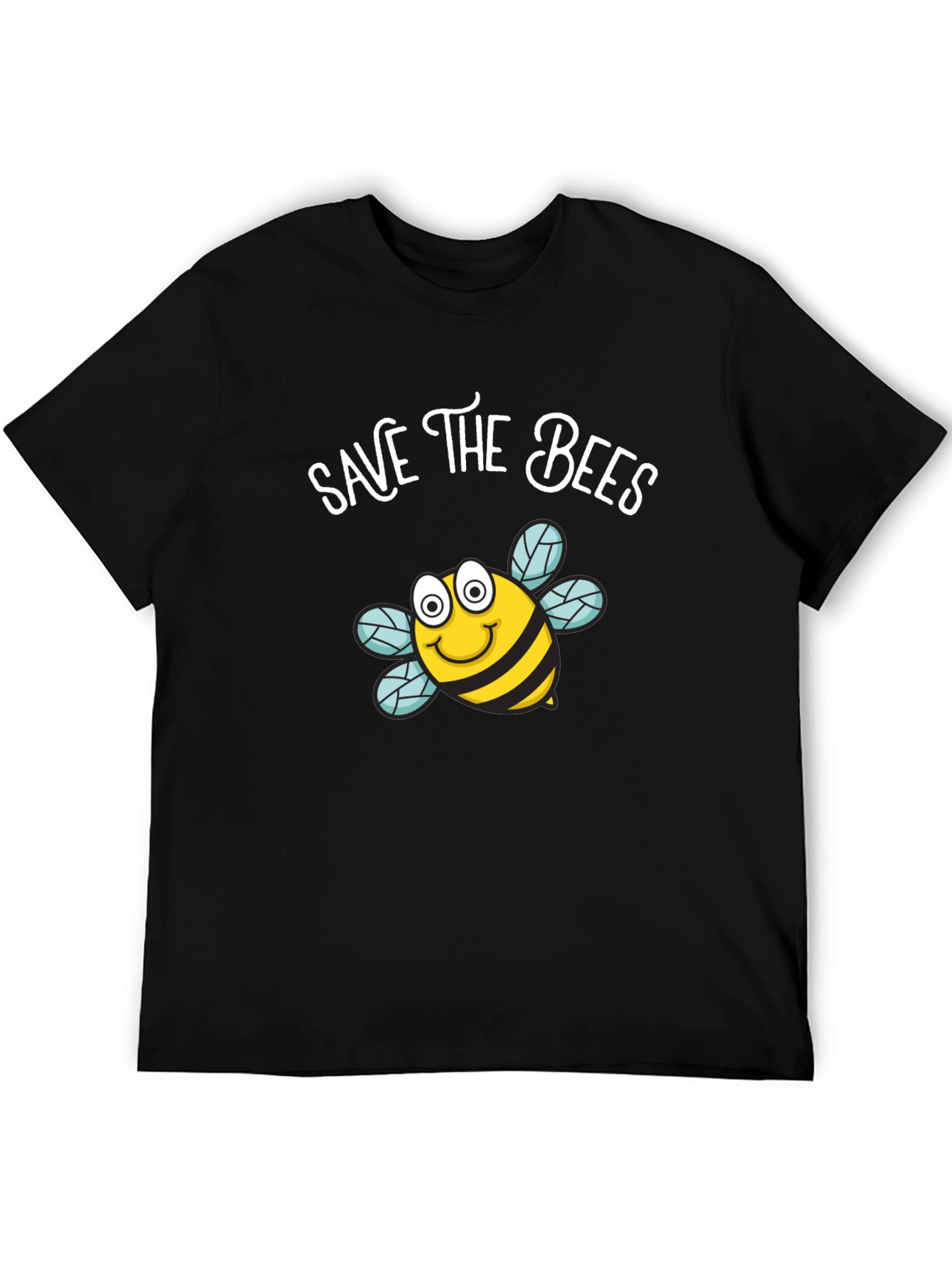 Save the Bees Graphic Tee - Black T-Shirt