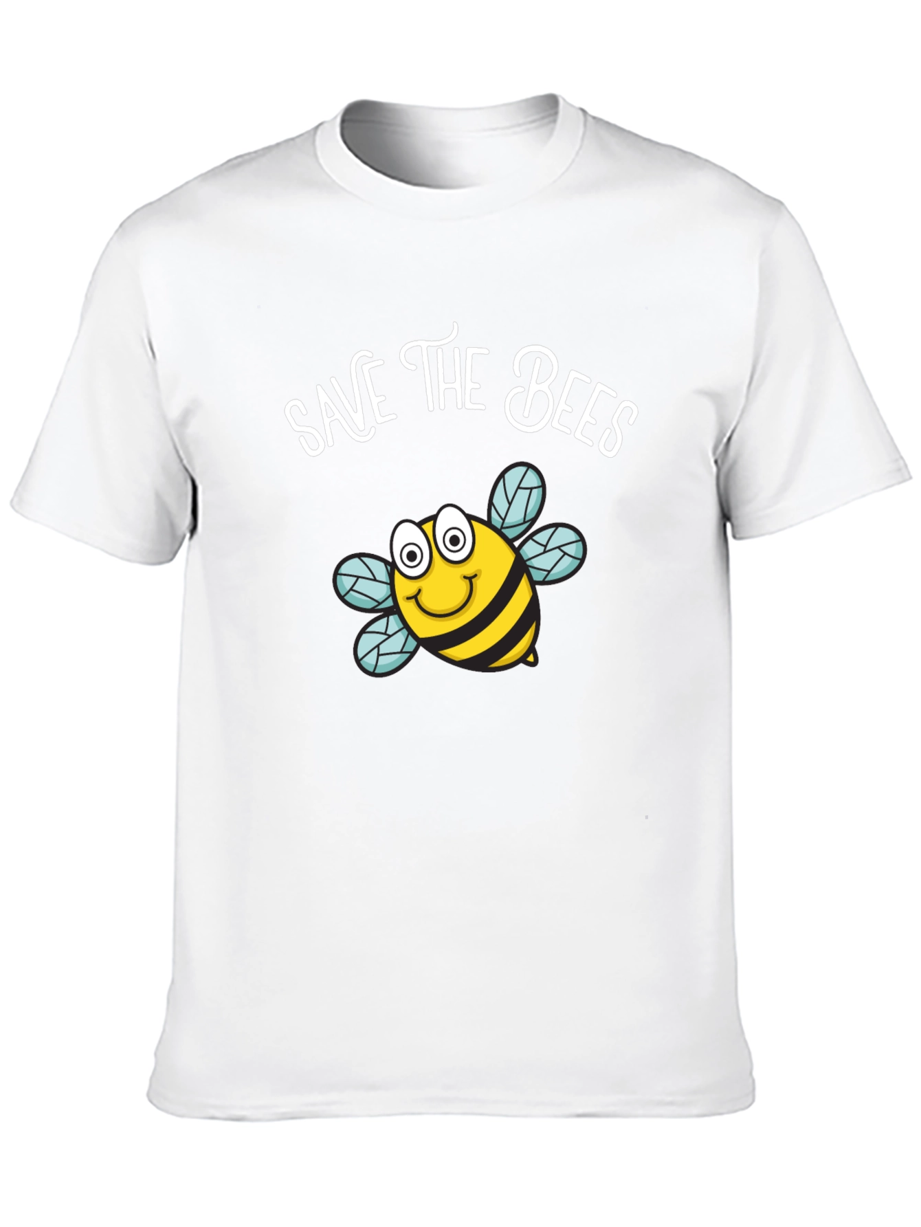 Save the Bees Graphic Tee - Black T-Shirt