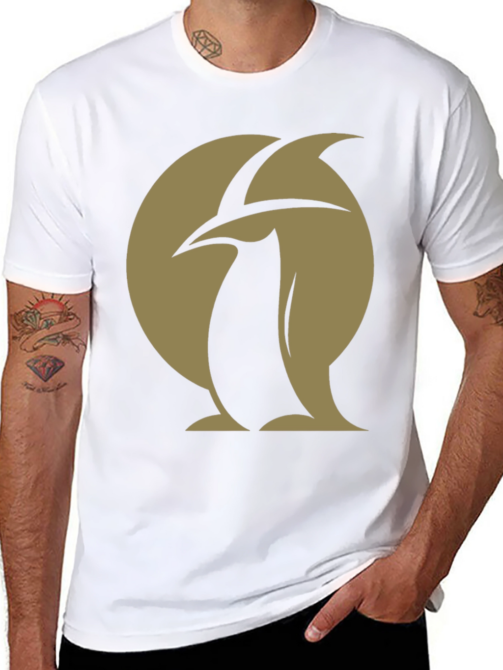 Penguin Graphic Tee - Modern & Stylish