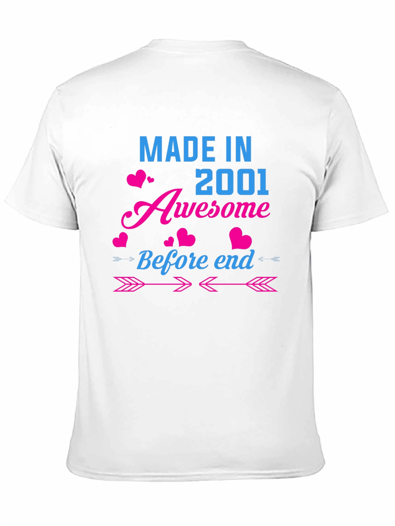 Made in 2001 Awesome Before End T-Shirt