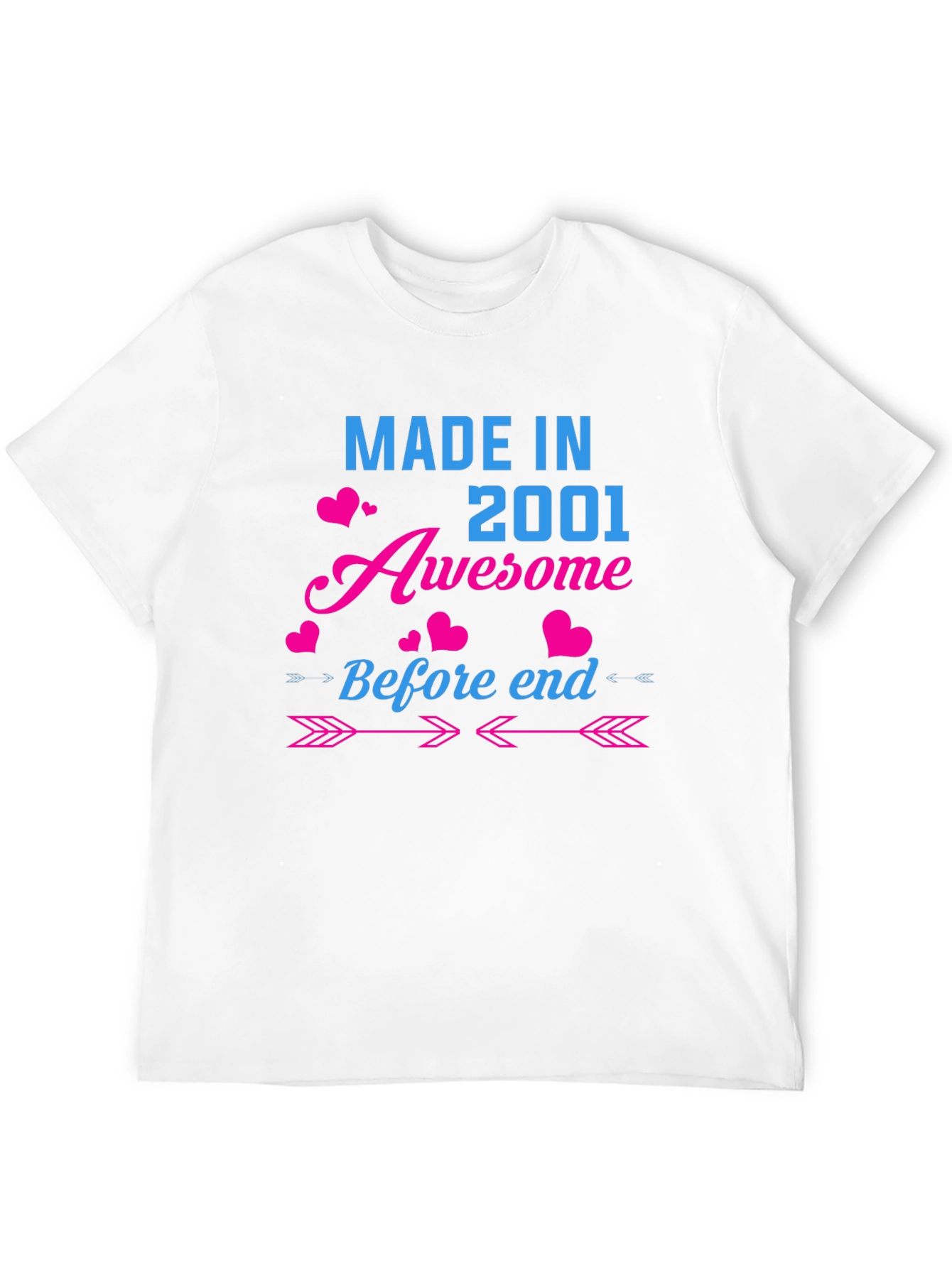 Made in 2001 Awesome Before End T-Shirt