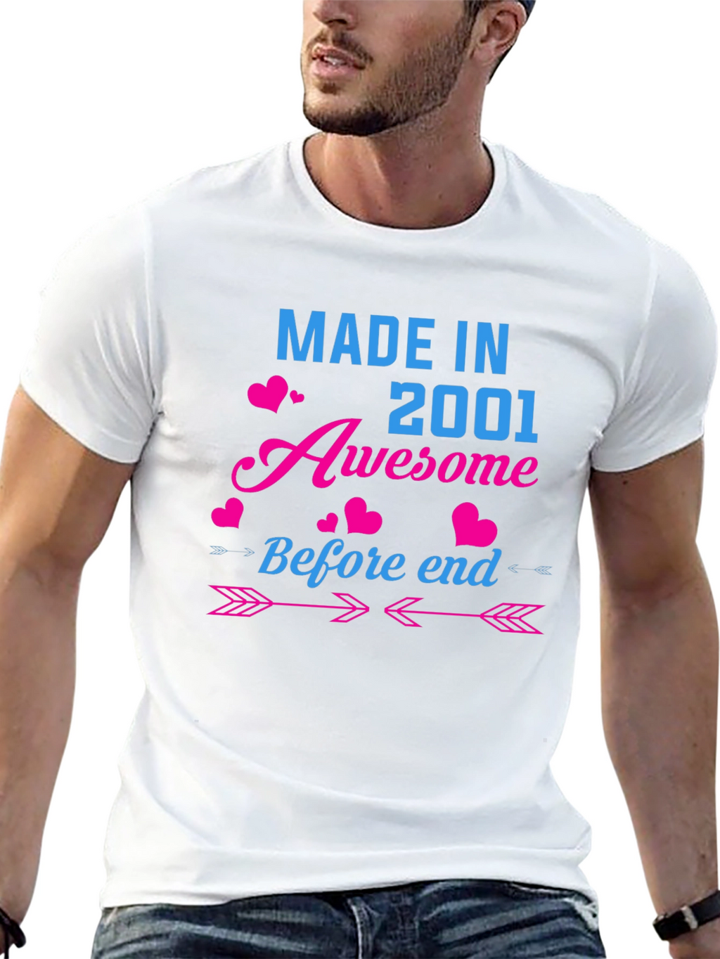 Made in 2001 Awesome Before End T-Shirt