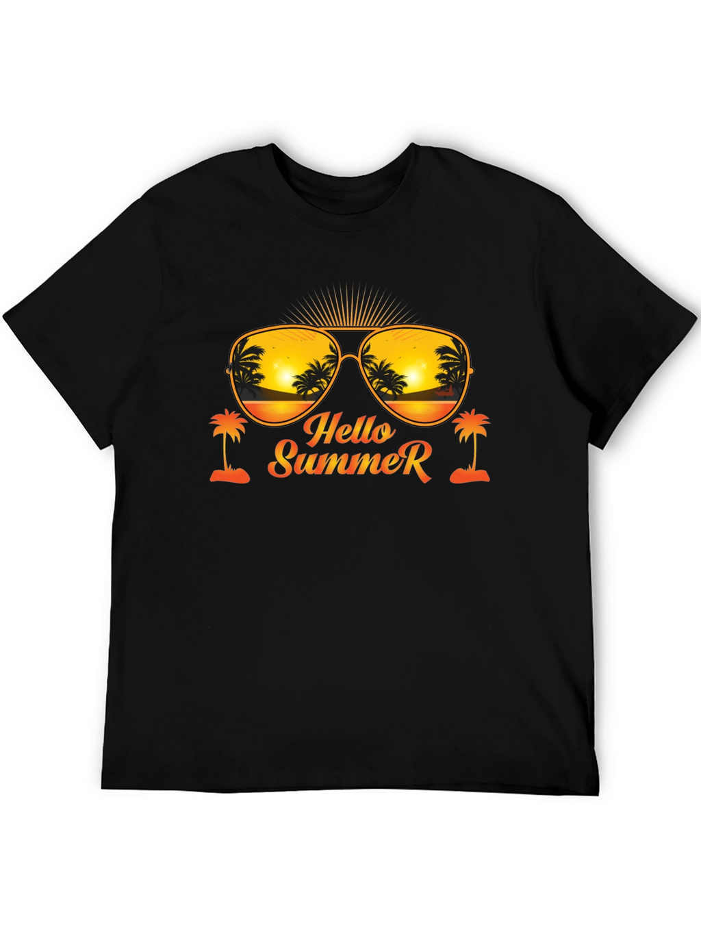 Hello Summer Graphic Tee - Vacation Vibes