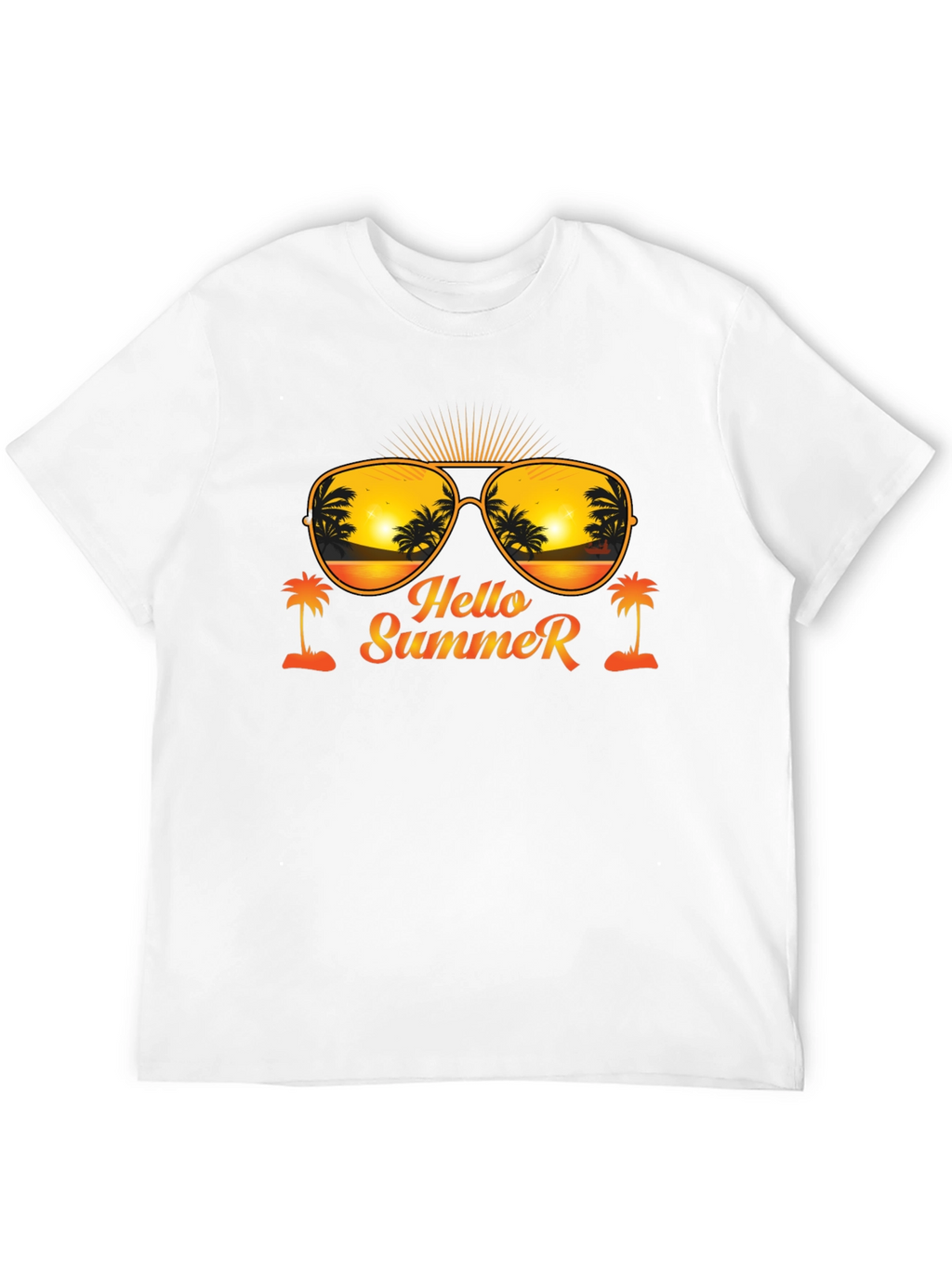 Hello Summer Graphic Tee - Vacation Vibes