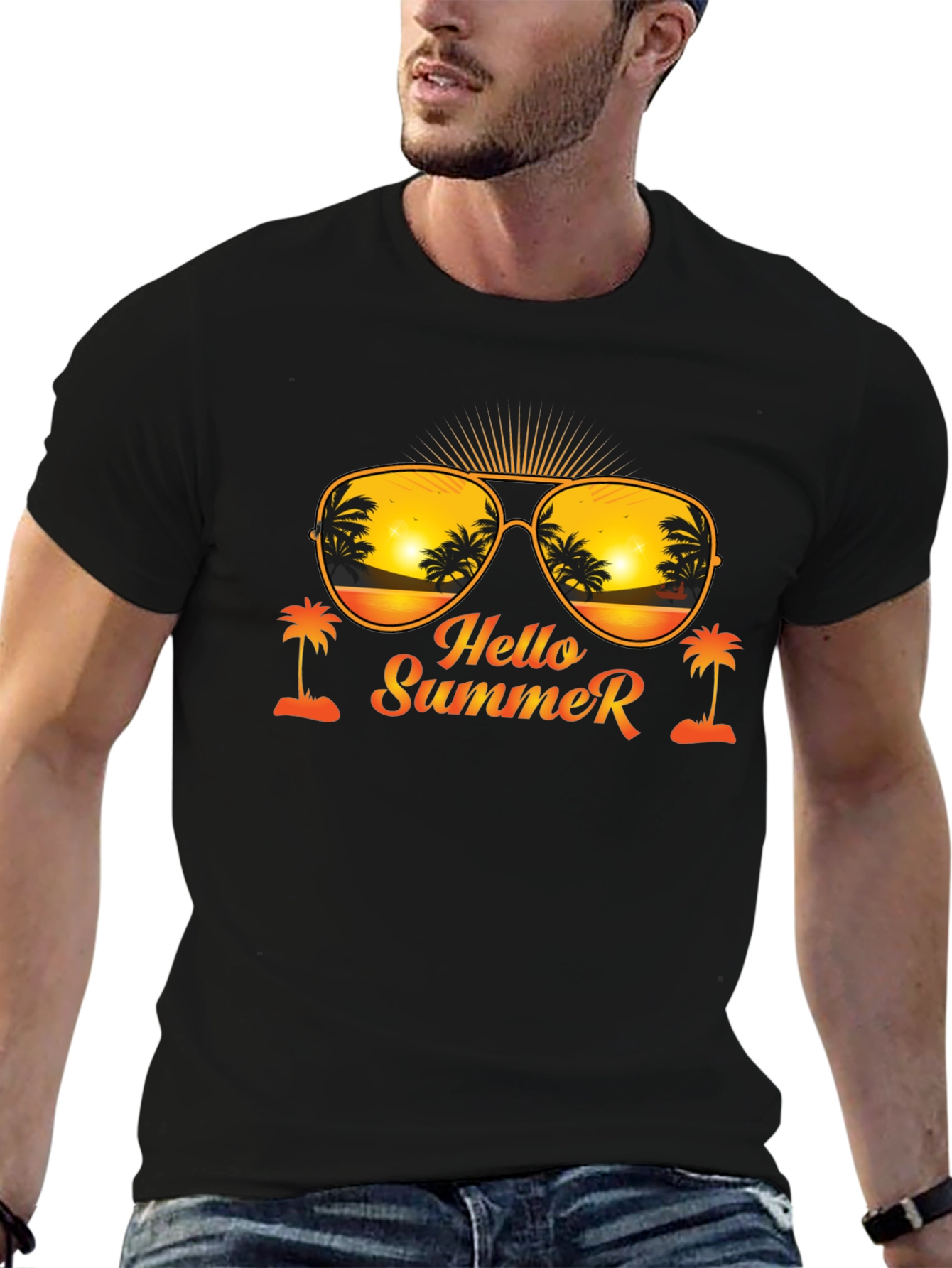 Hello Summer Graphic Tee - Vacation Vibes