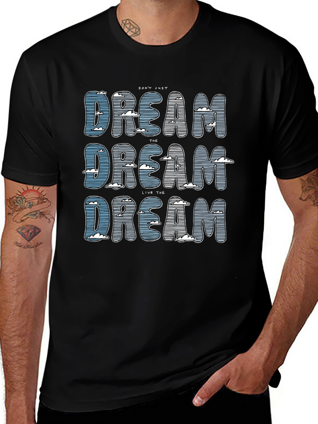 Dream Cloud Print Tee