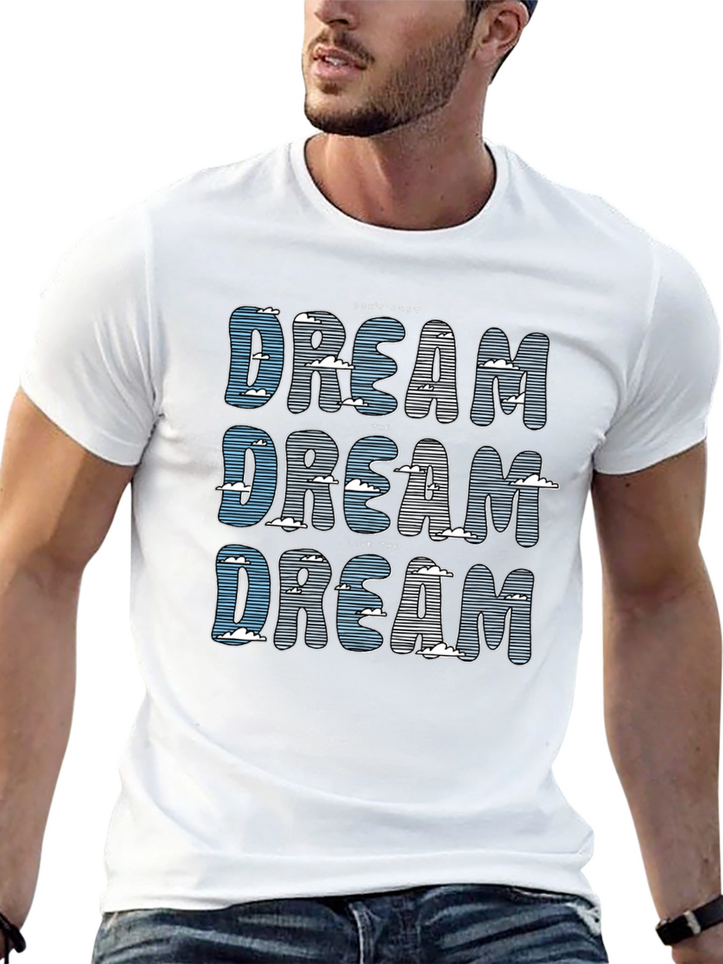 Dream Cloud Print Tee