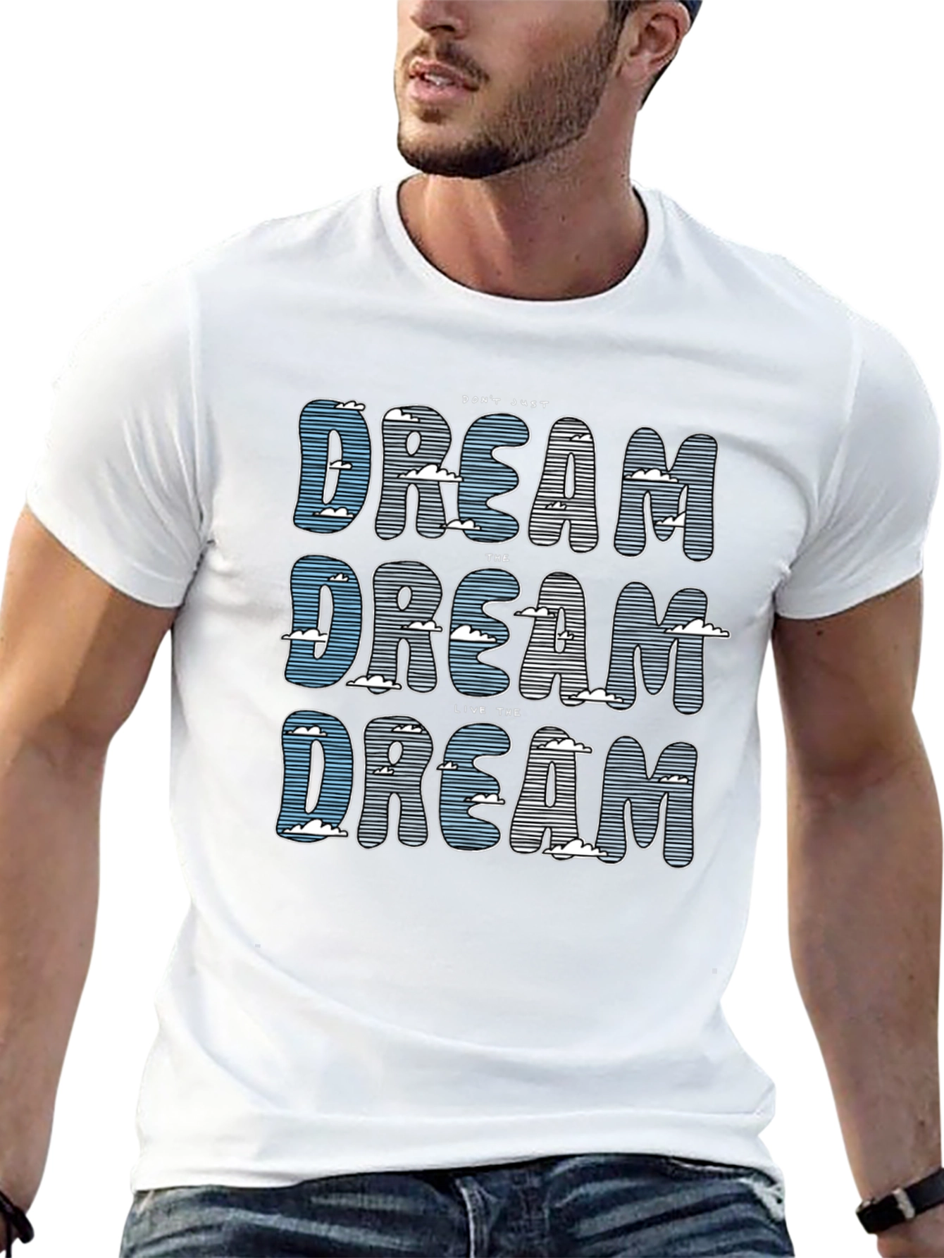 Dream Cloud Print Tee