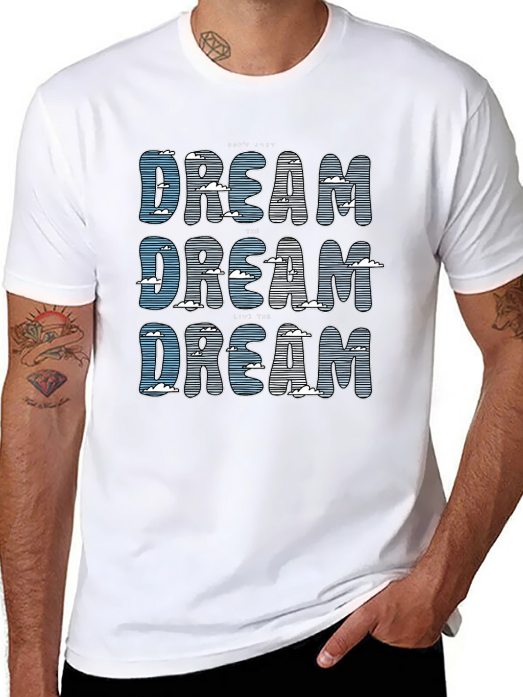 Dream Cloud Print Tee