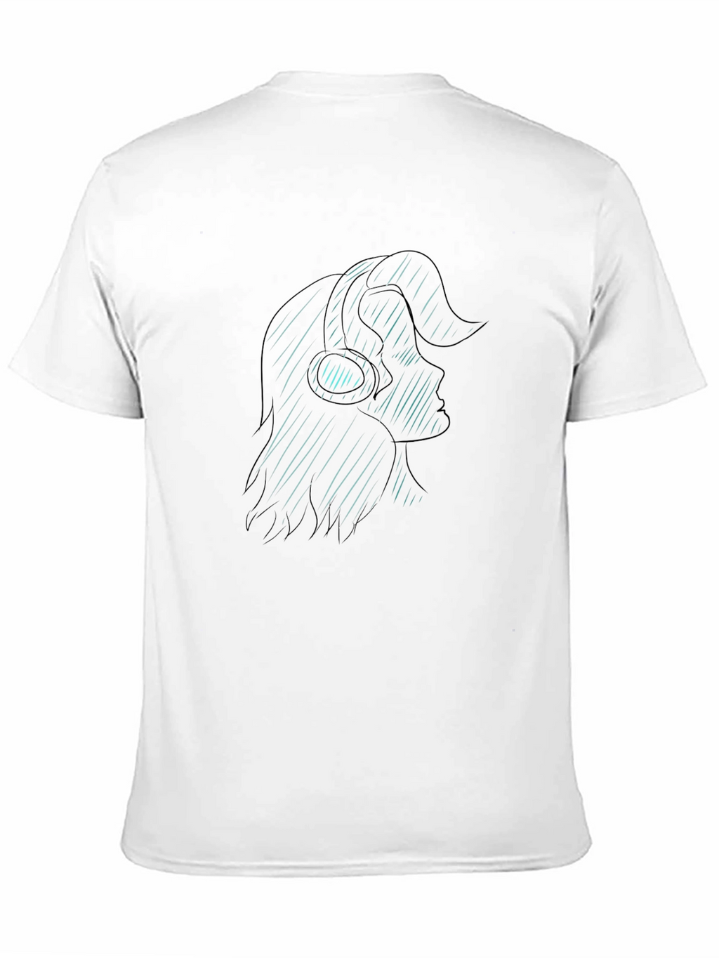 Silhouette Music Lover T-Shirt