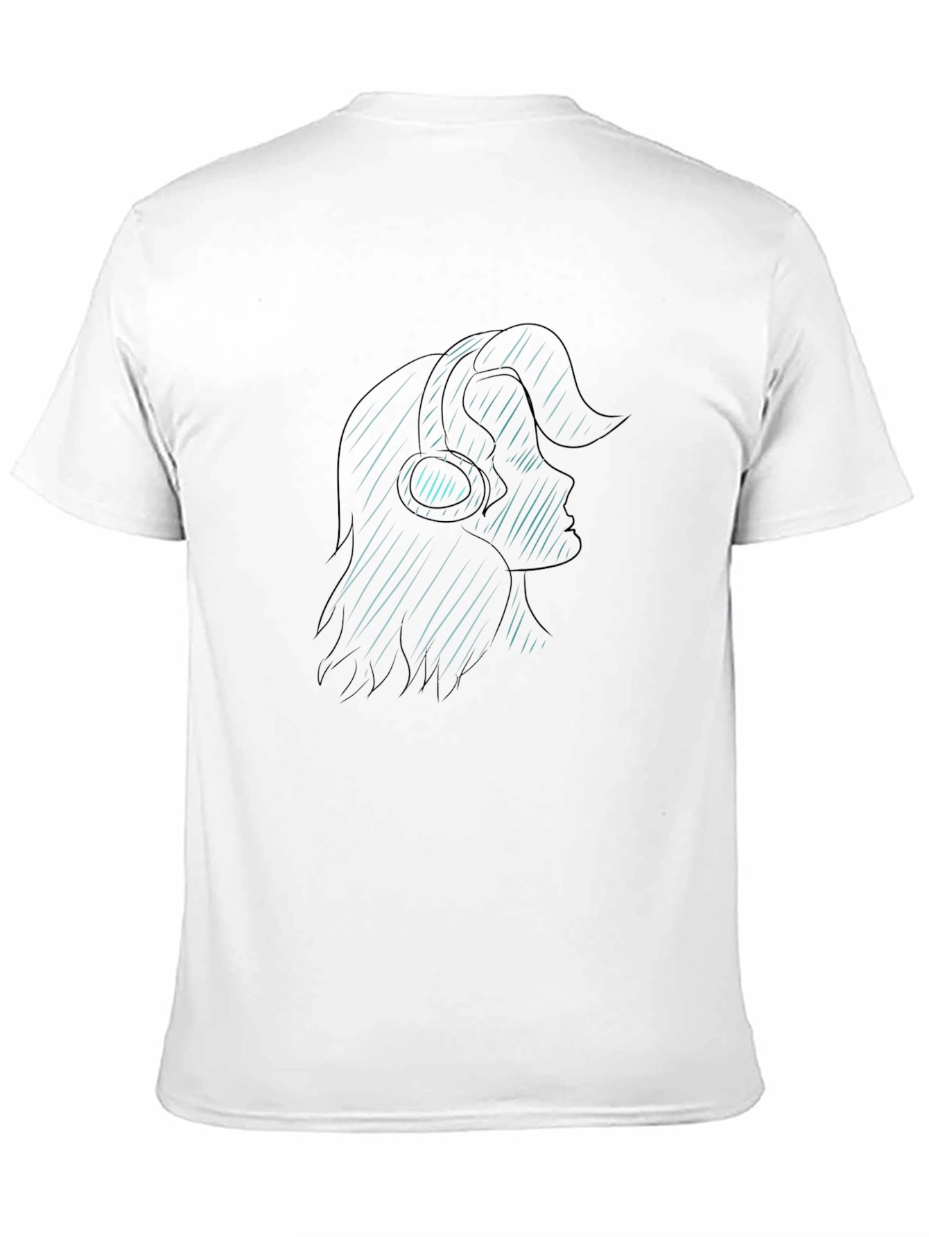 Silhouette Music Lover T-Shirt
