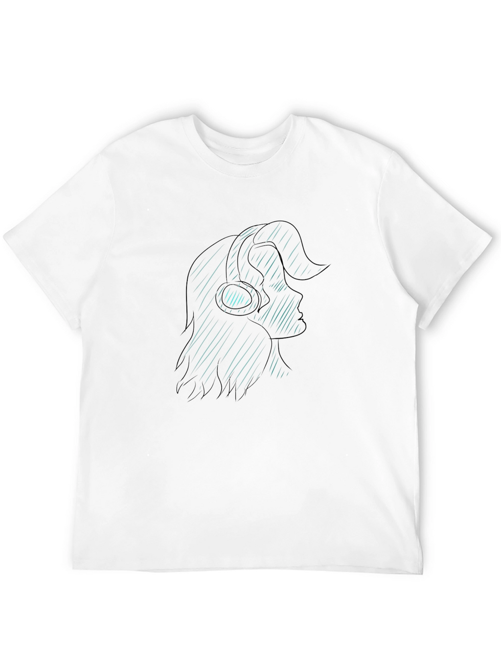 Silhouette Music Lover T-Shirt