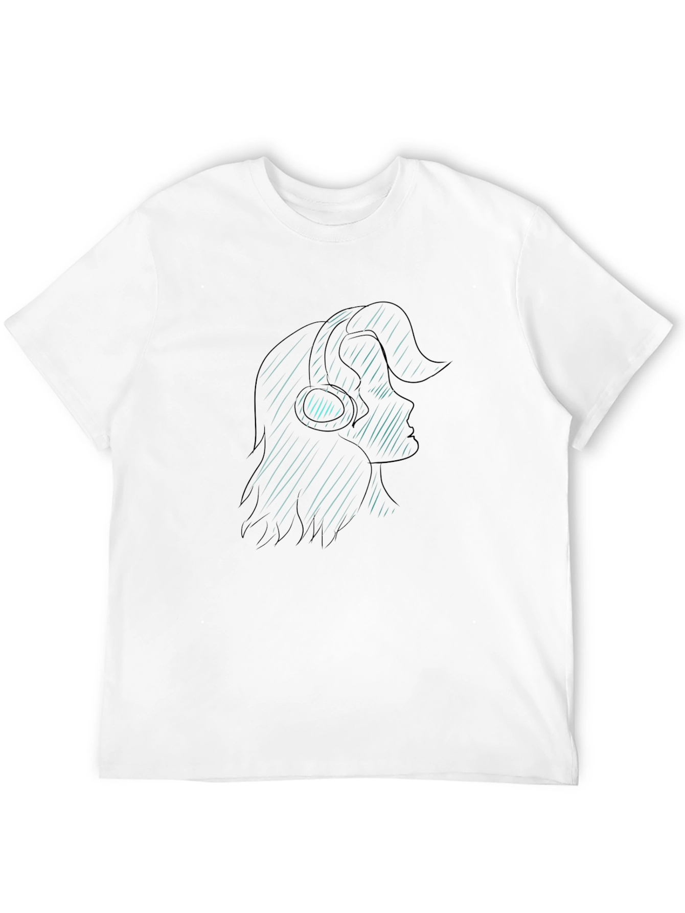 Silhouette Music Lover T-Shirt
