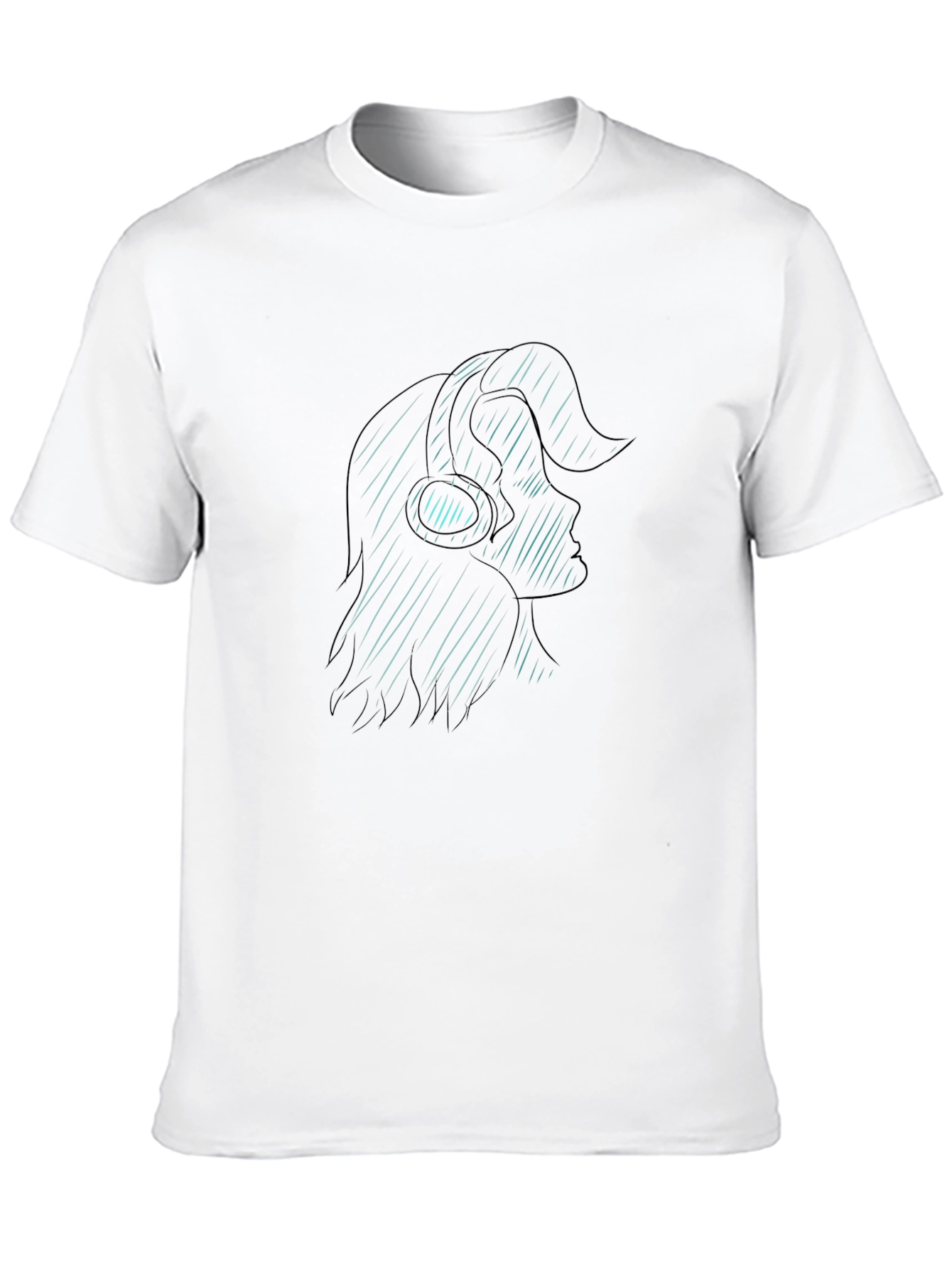 Silhouette Music Lover T-Shirt