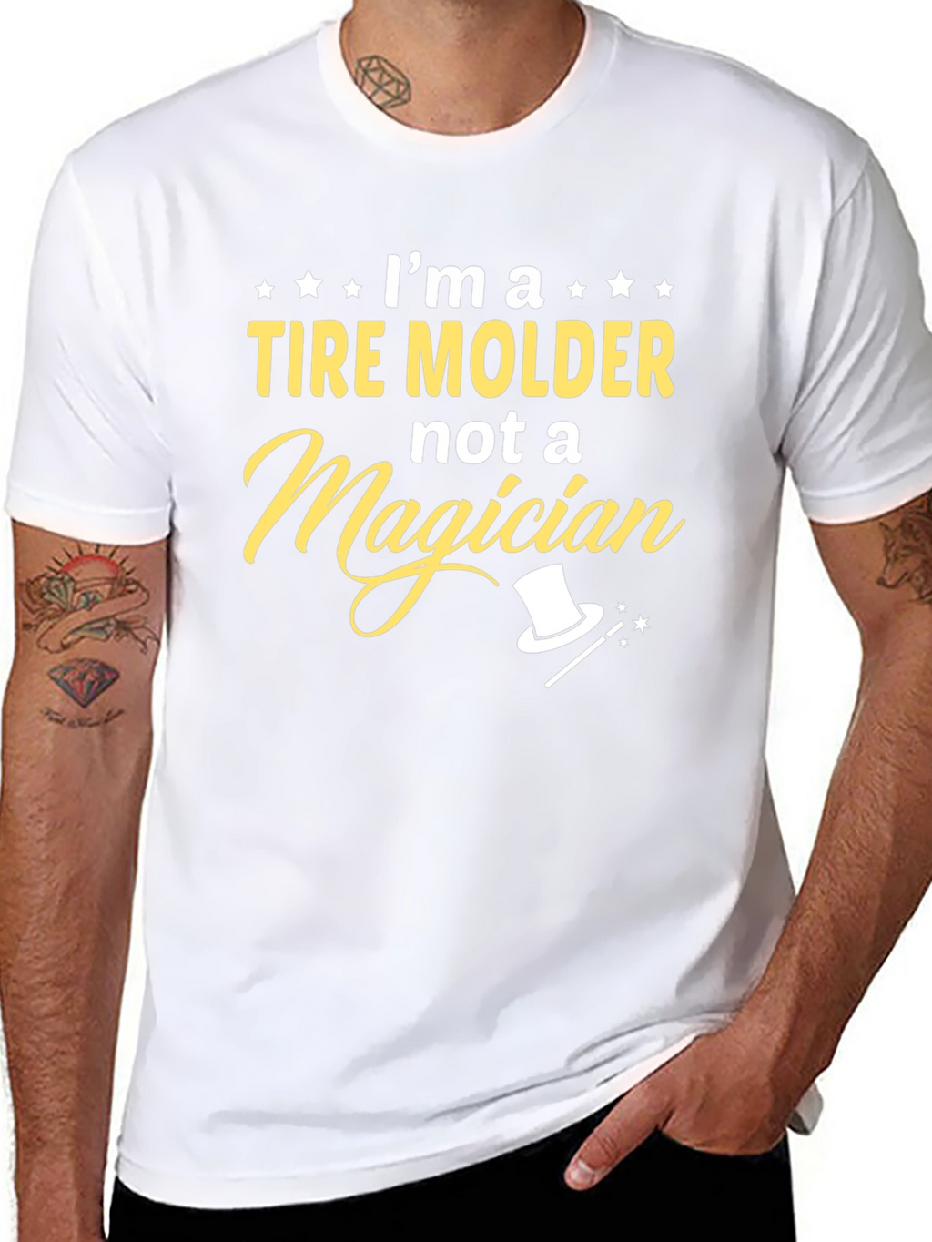 Tire Molder Not a Magician Graphic Tee