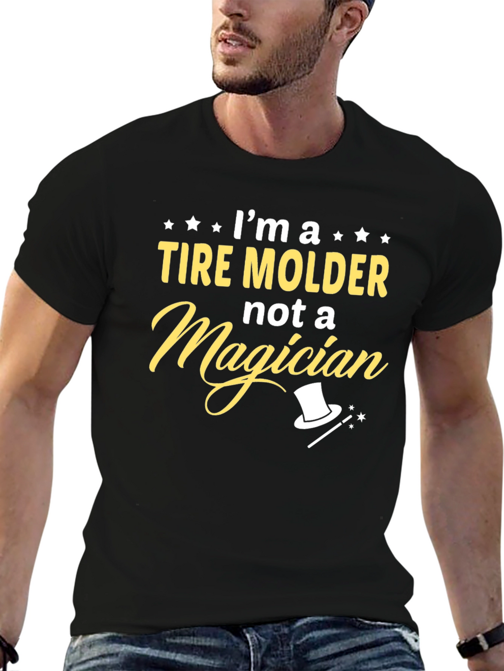 Tire Molder Not a Magician Graphic Tee