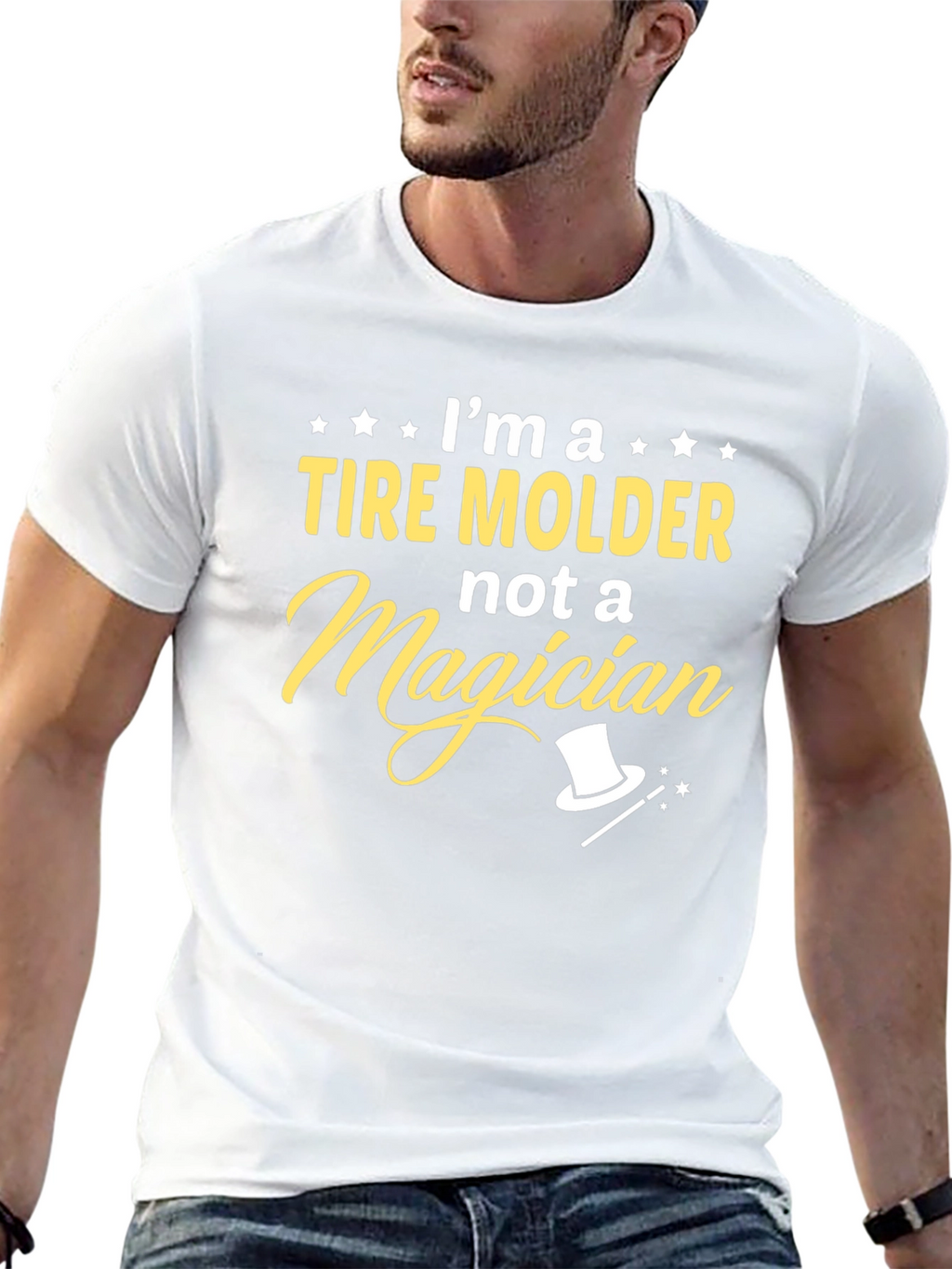 Tire Molder Not a Magician Graphic Tee
