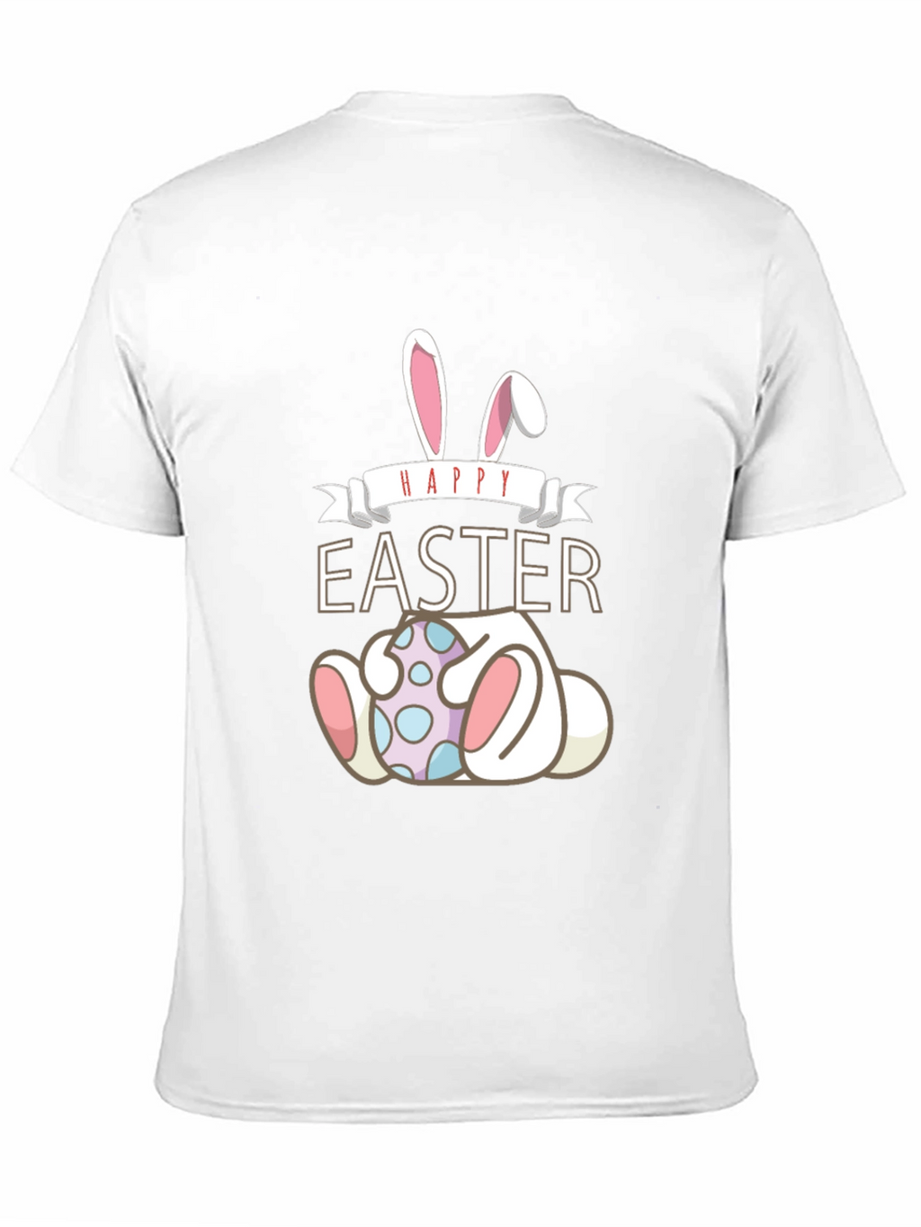 Happy Easter Bunny Egg Graphic T-Shirt