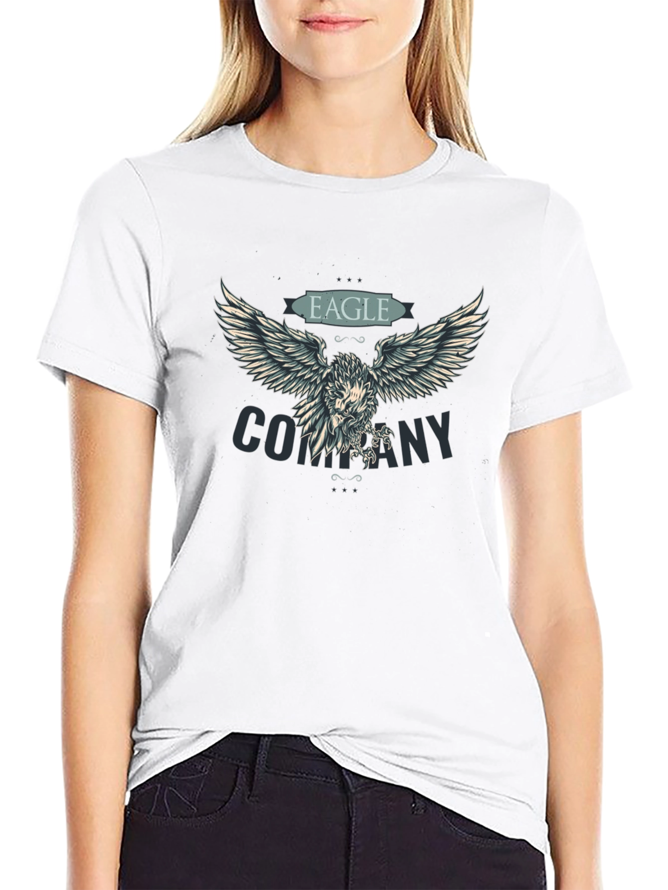 Eagle Company T-Shirt - Graphic Print Tee