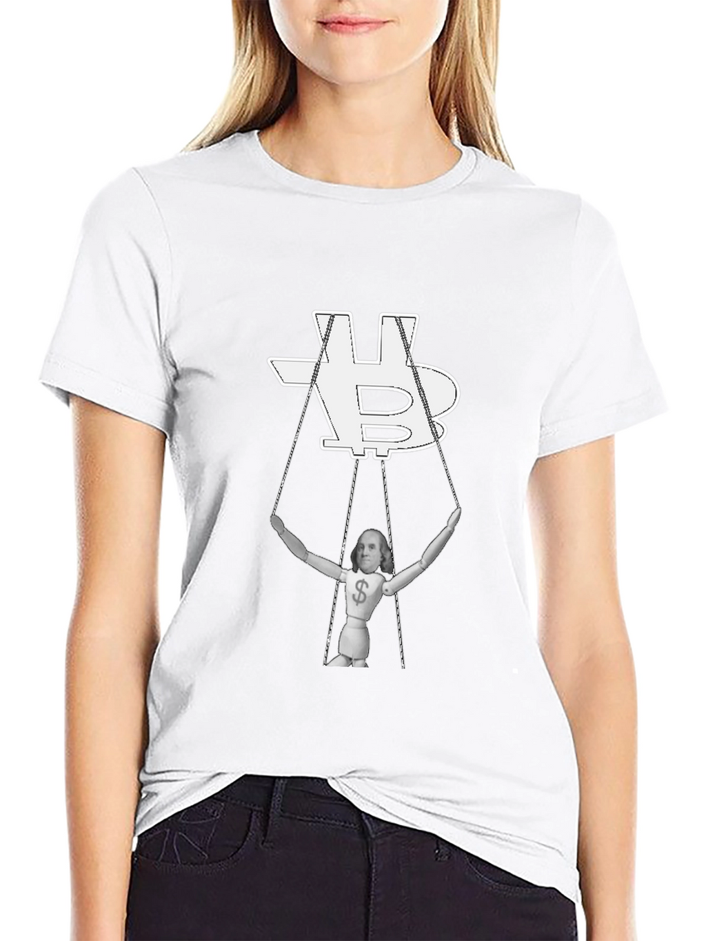 Bitcoin Puppet T-Shirt - Crypto Currency Design
