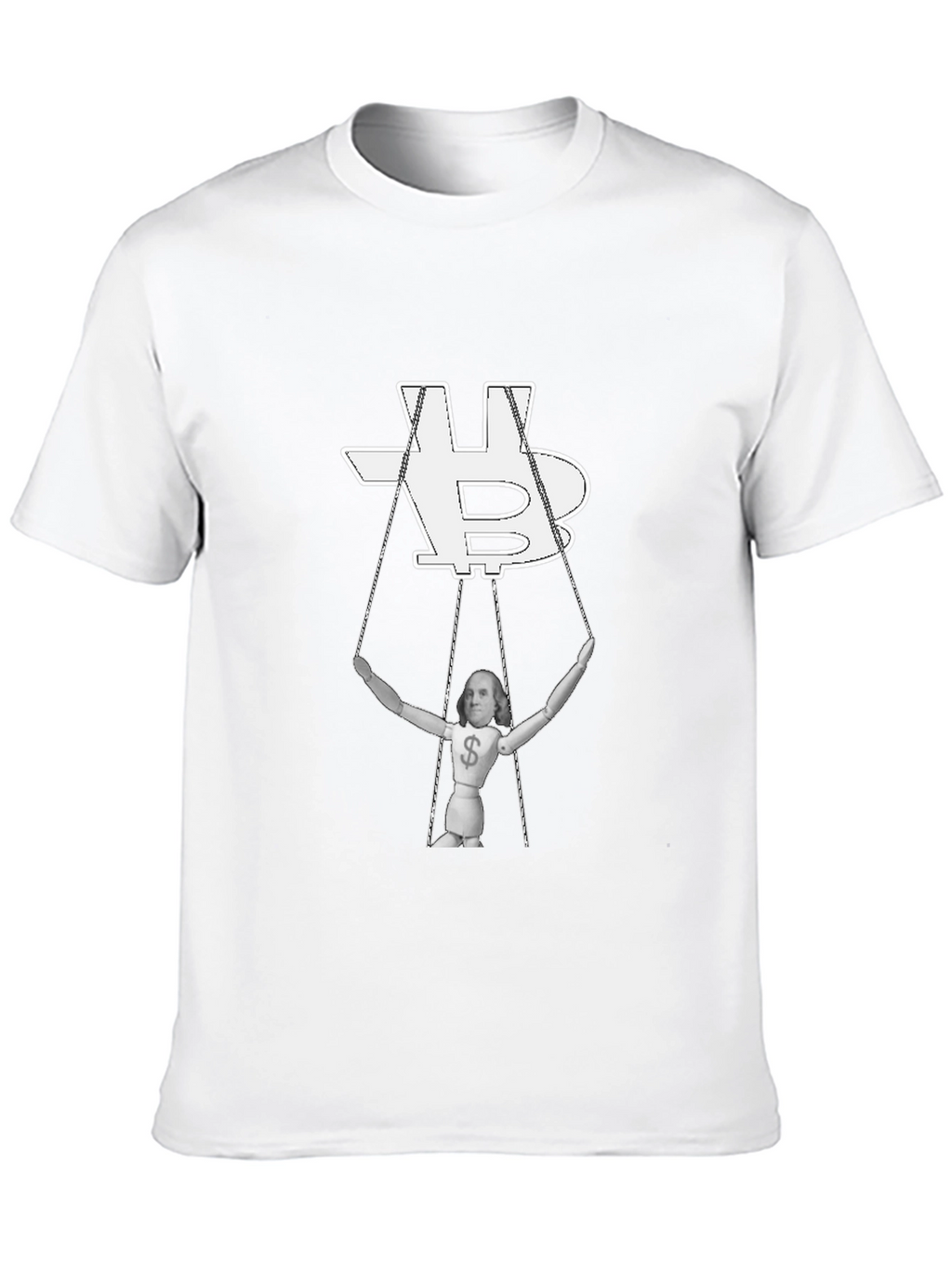 Bitcoin Puppet T-Shirt - Crypto Currency Design