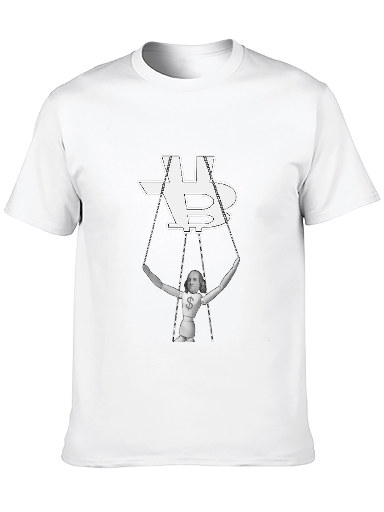 Bitcoin Puppet T-Shirt - Crypto Currency Design