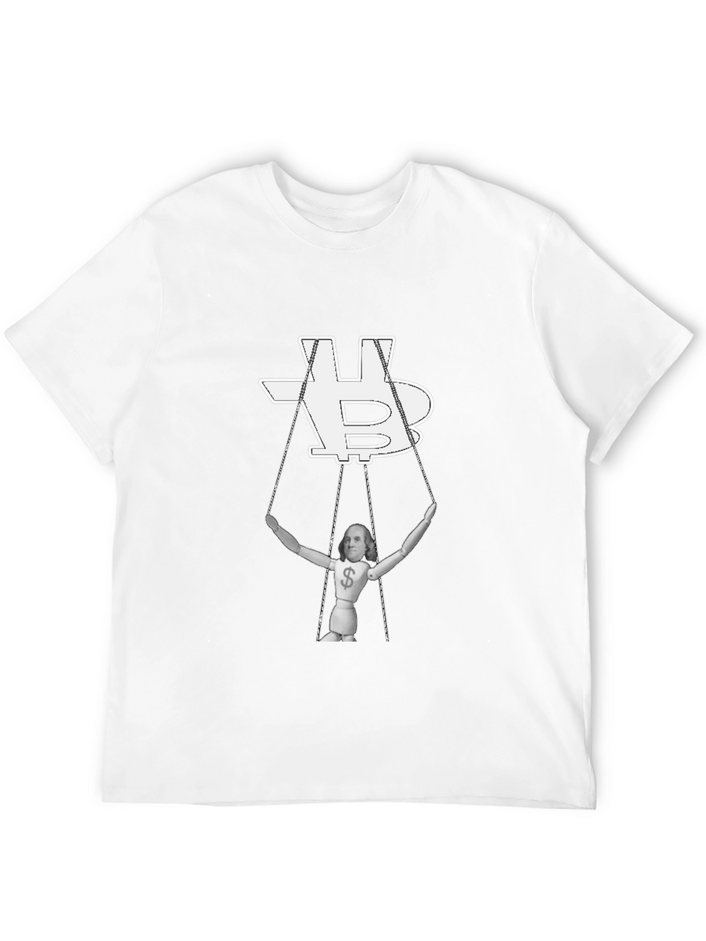 Bitcoin Puppet T-Shirt - Crypto Currency Design