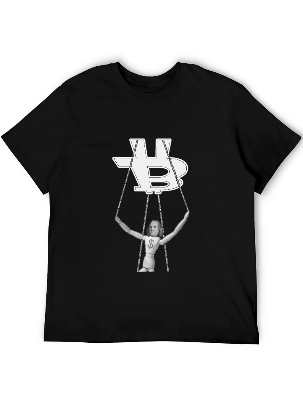 Bitcoin Puppet T-Shirt - Crypto Currency Design