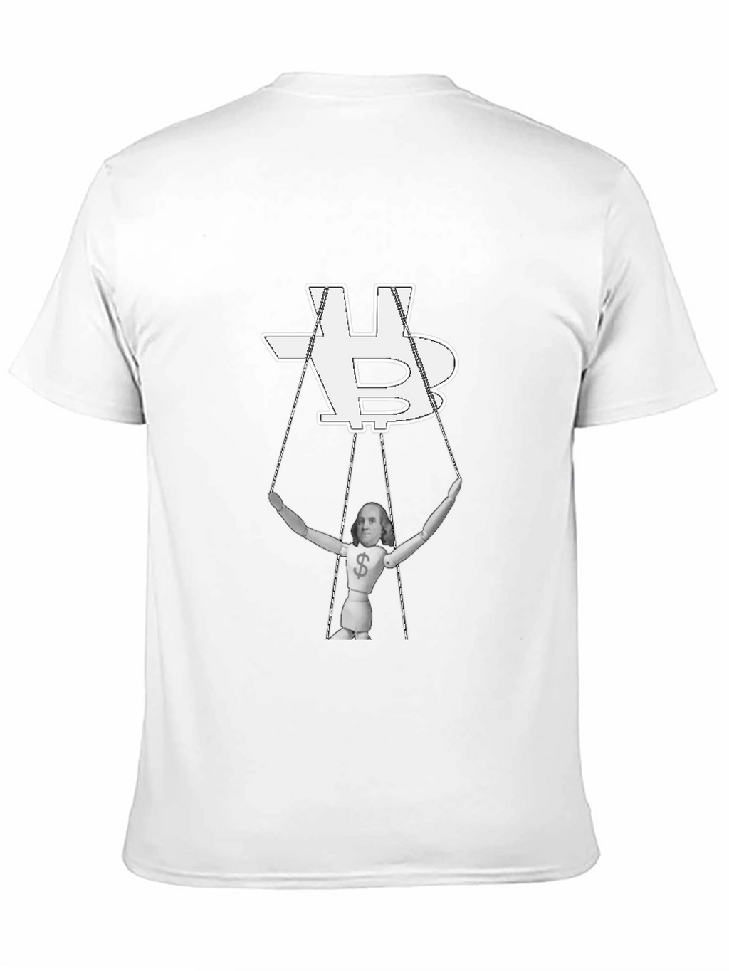 Bitcoin Puppet T-Shirt - Crypto Currency Design