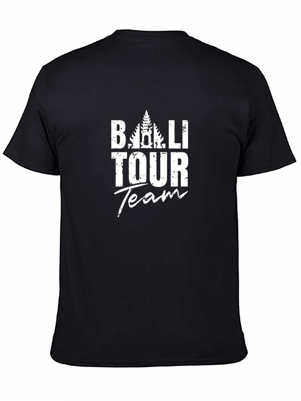Bali Tour Team Black Graphic Tee