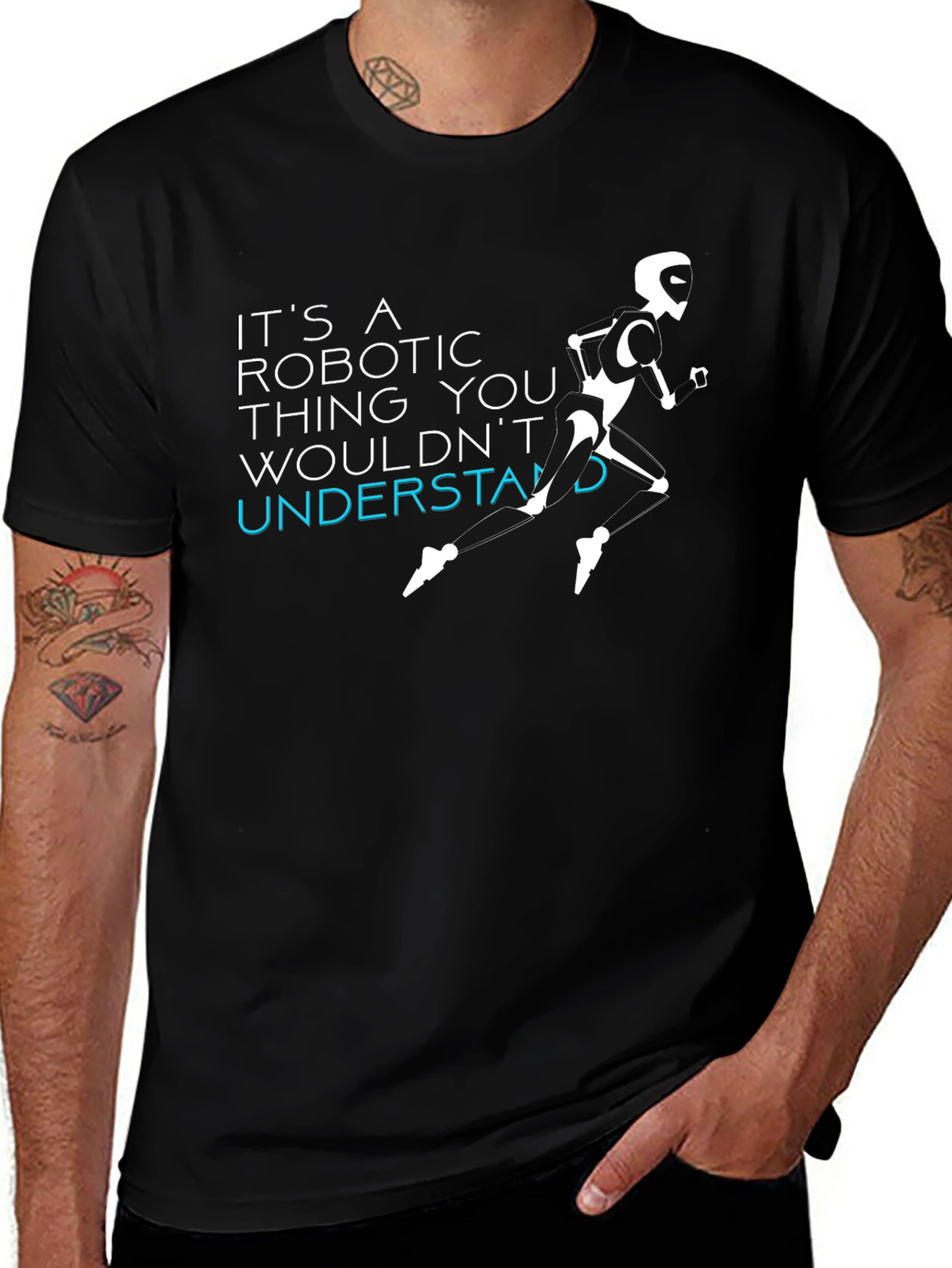 Robotic Thing Graphic T-Shirt