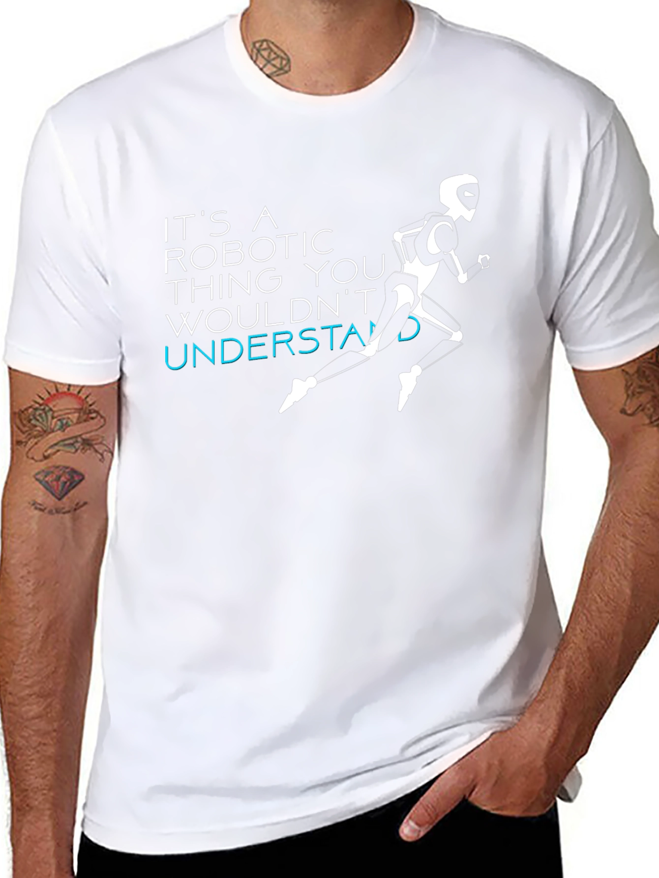 Robotic Thing Graphic T-Shirt
