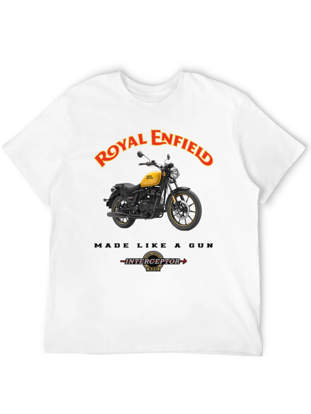 Royal Enfield Motorcycle Graphic T-Shirt