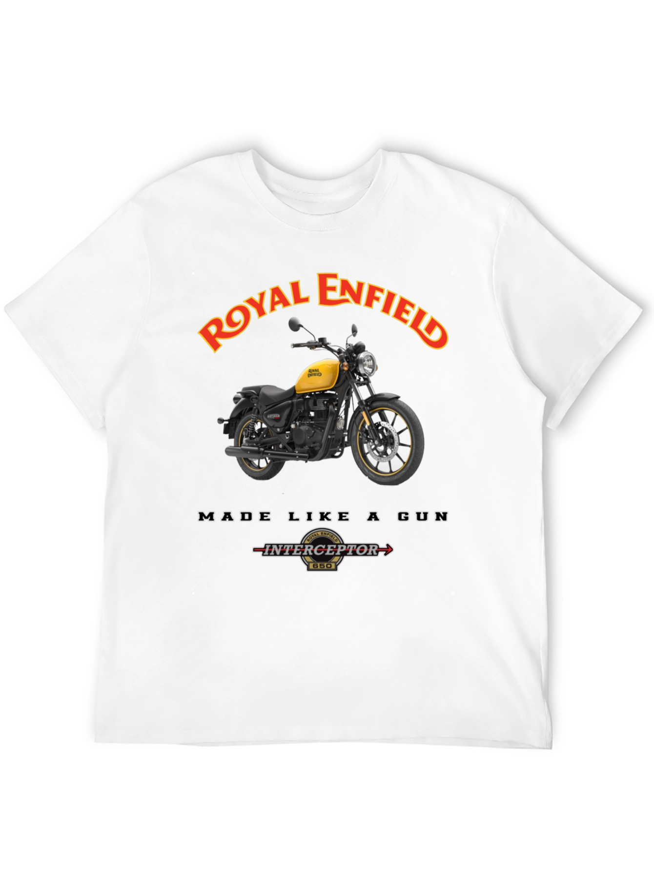 Royal Enfield Motorcycle Graphic T-Shirt