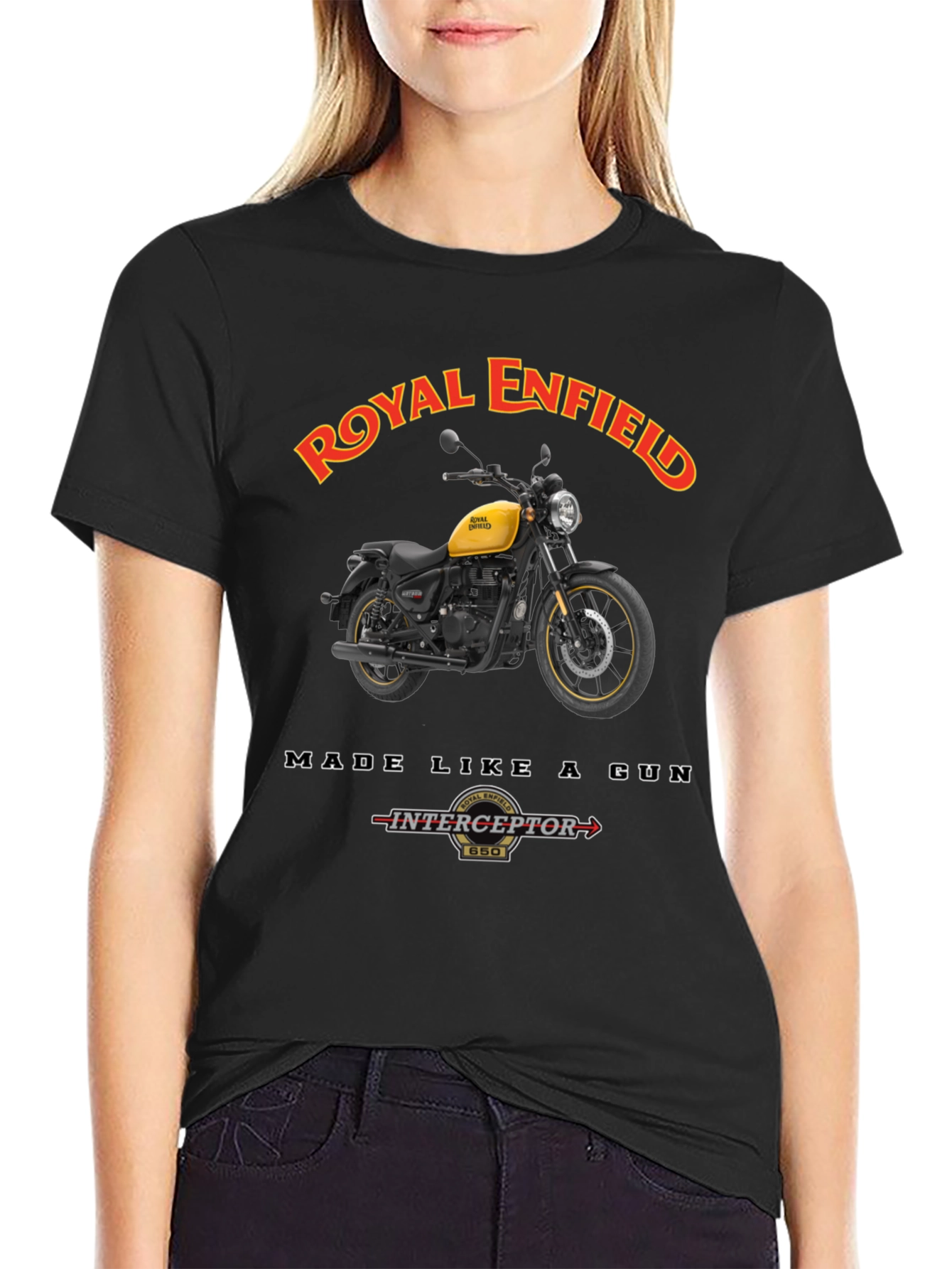 Royal Enfield Motorcycle Graphic T-Shirt