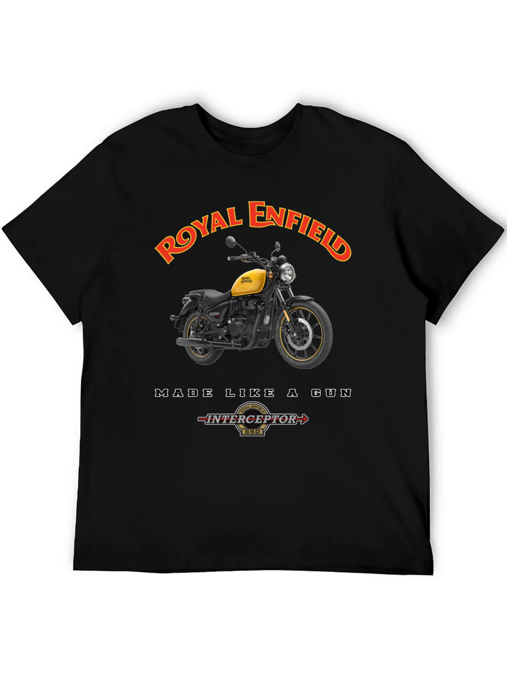 Royal Enfield Motorcycle Graphic T-Shirt