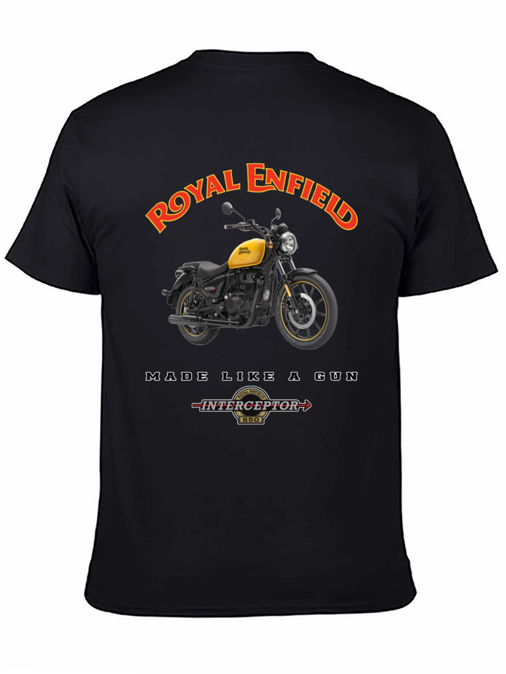 Royal Enfield Motorcycle Graphic T-Shirt