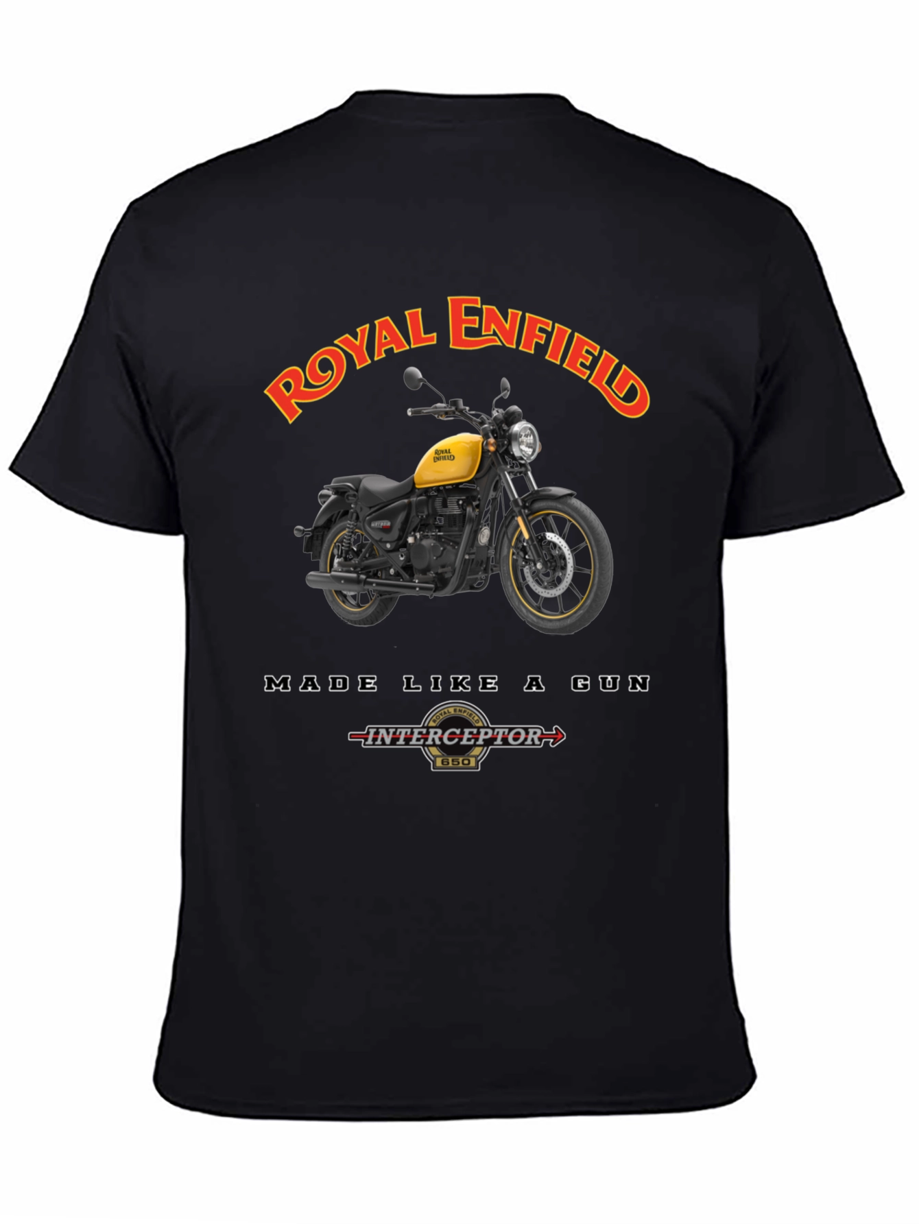 Royal Enfield Motorcycle Graphic T-Shirt
