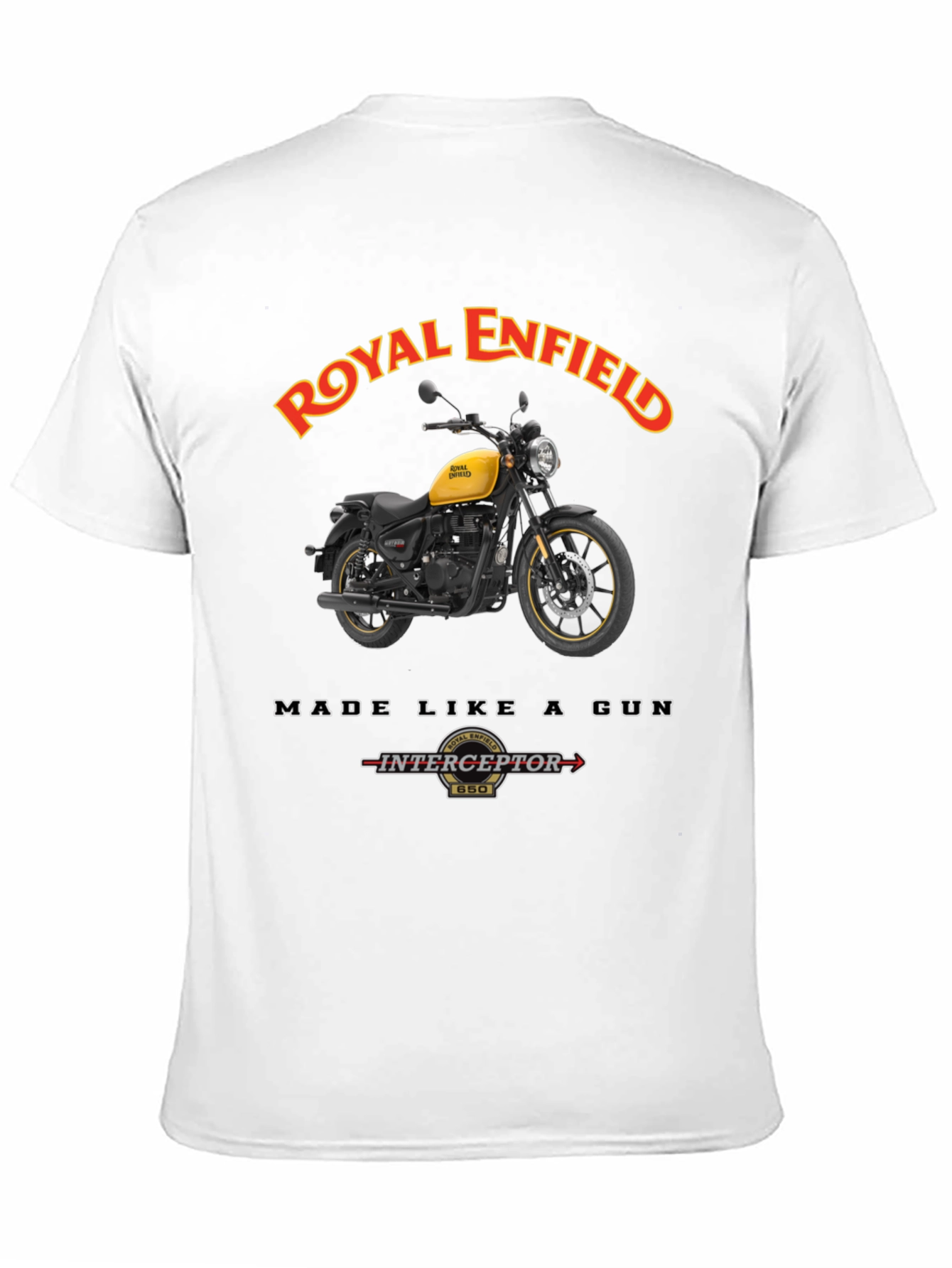 Royal Enfield Motorcycle Graphic T-Shirt