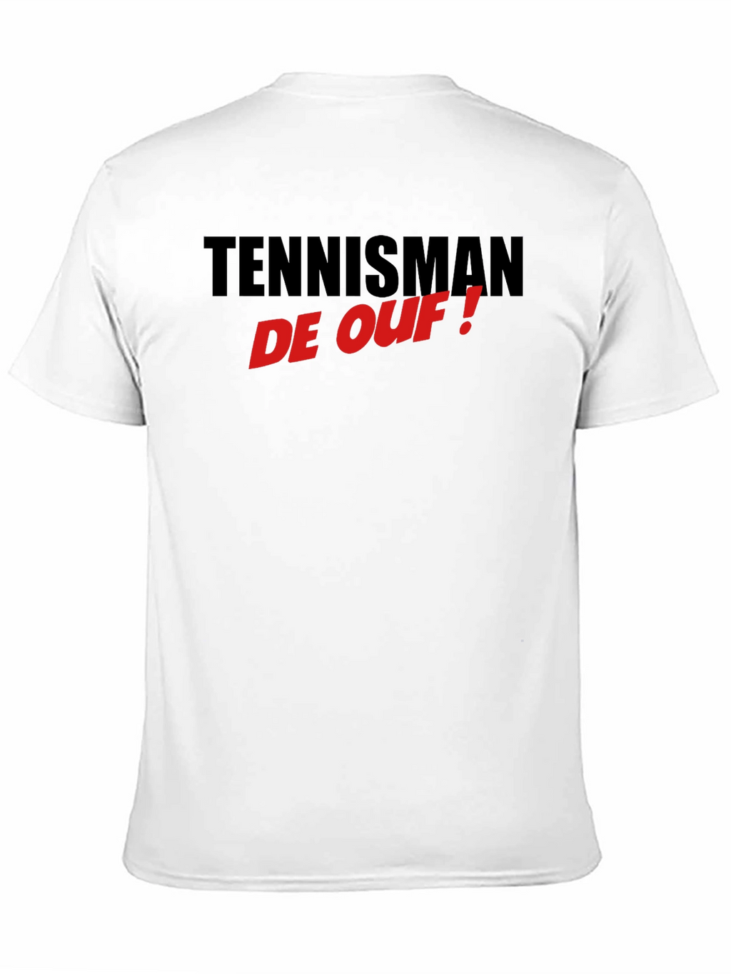 Tennisman de Ouf! T-Shirt - Black Cotton Tee
