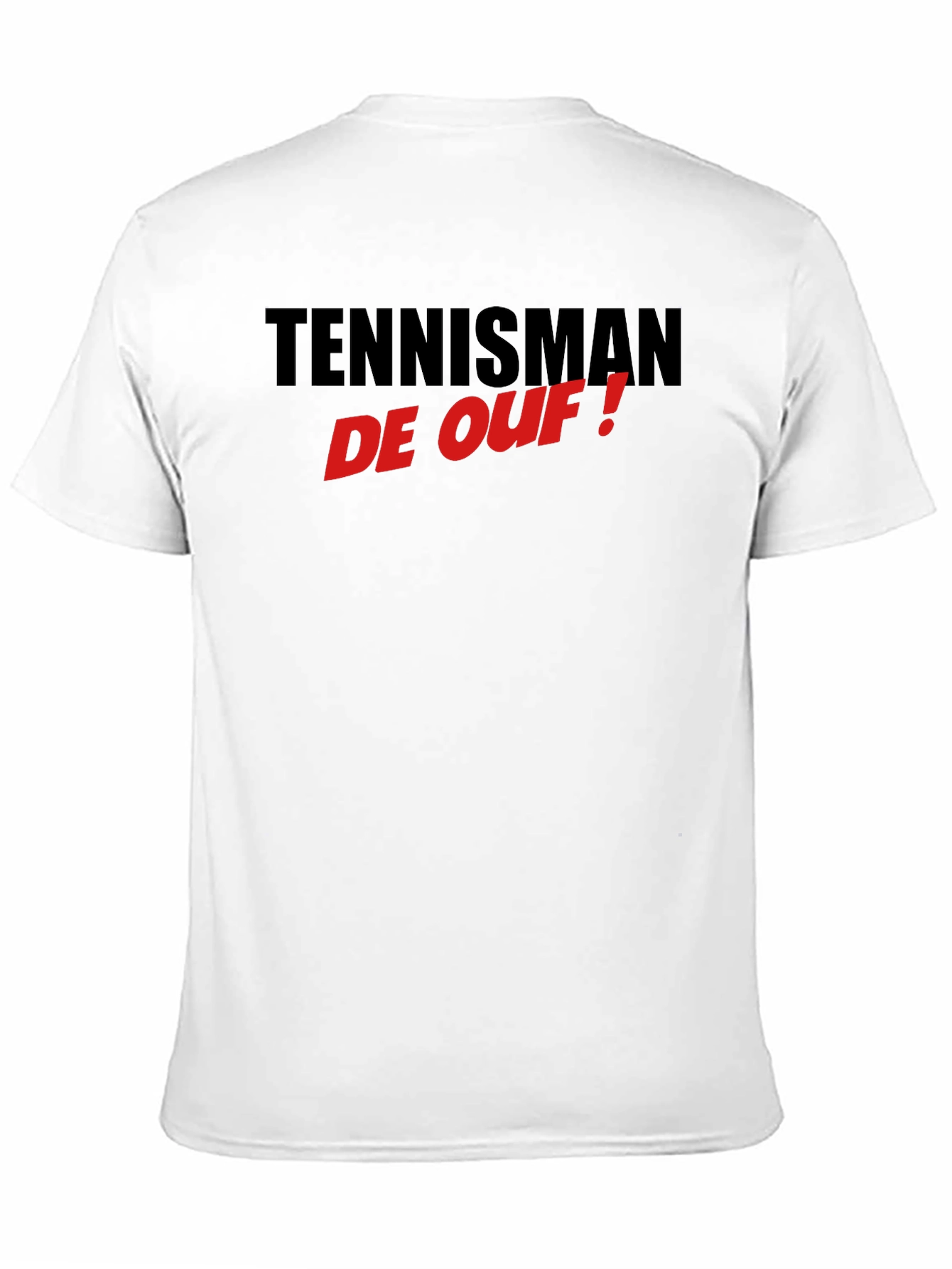 Tennisman de Ouf! T-Shirt - Black Cotton Tee