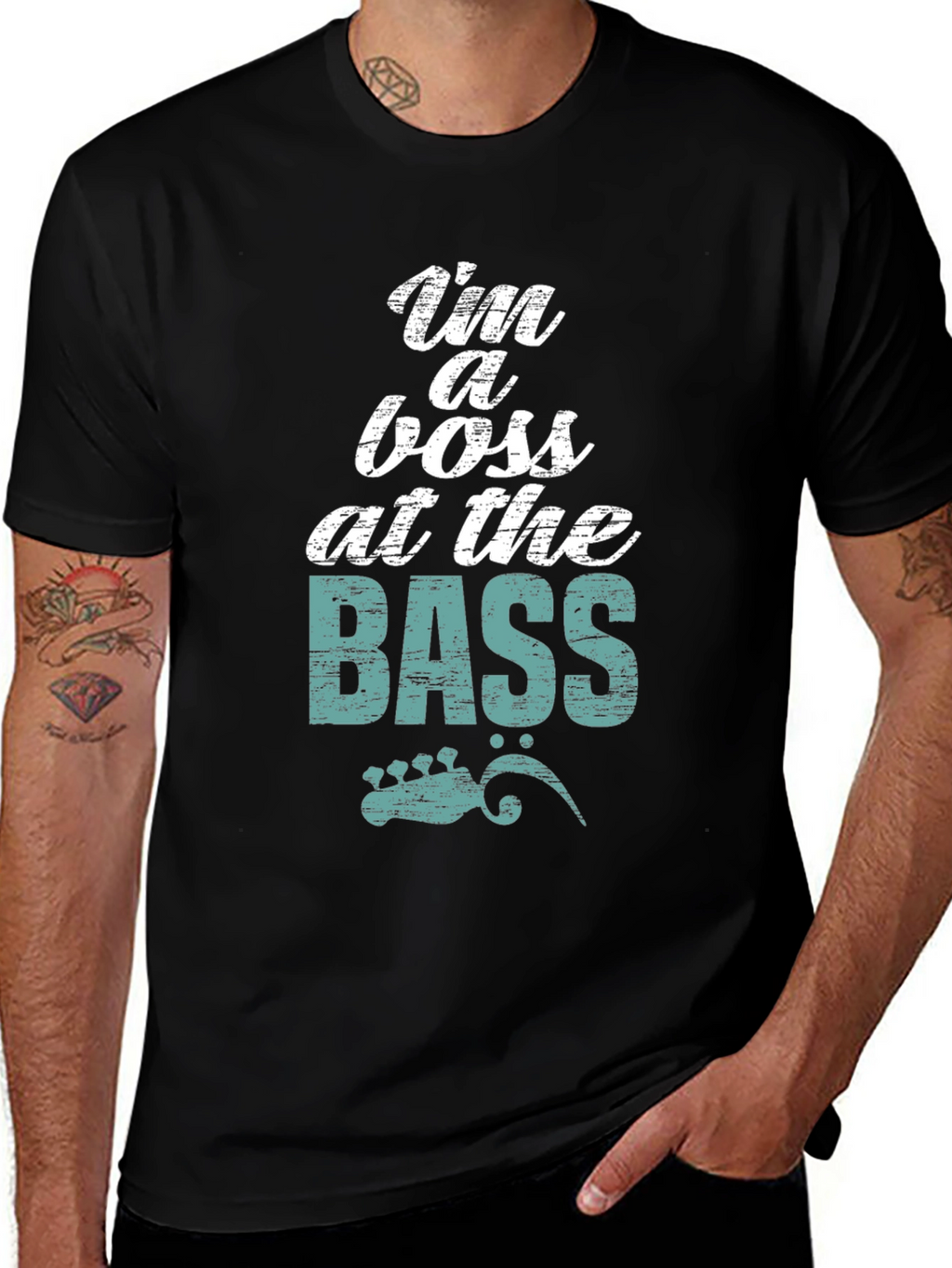 Im a Boss at the Bass Graphic T-Shirt