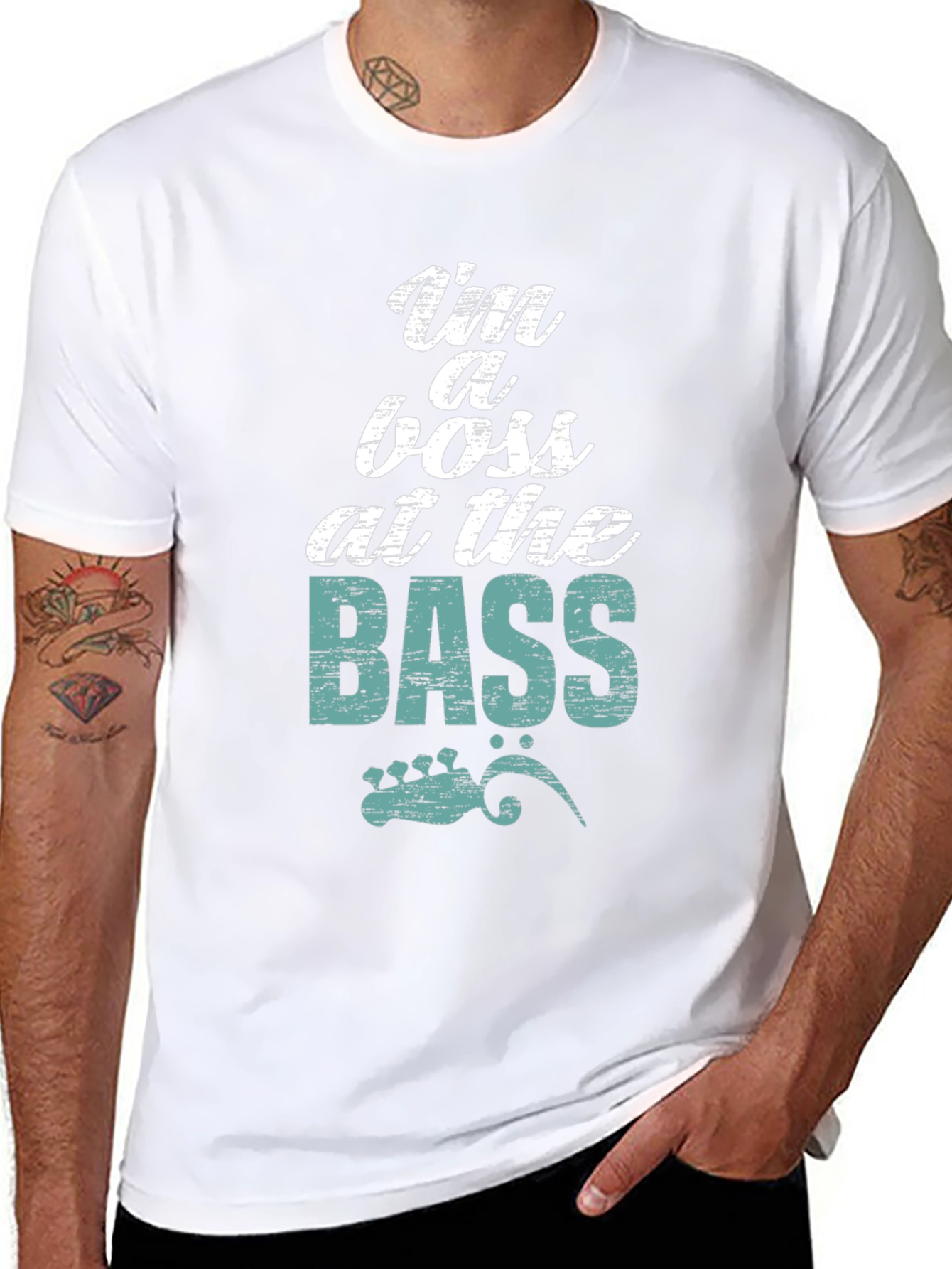 Im a Boss at the Bass Graphic T-Shirt