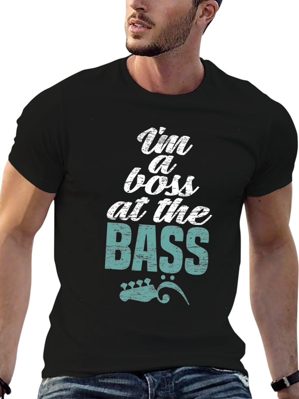 Im a Boss at the Bass Graphic T-Shirt
