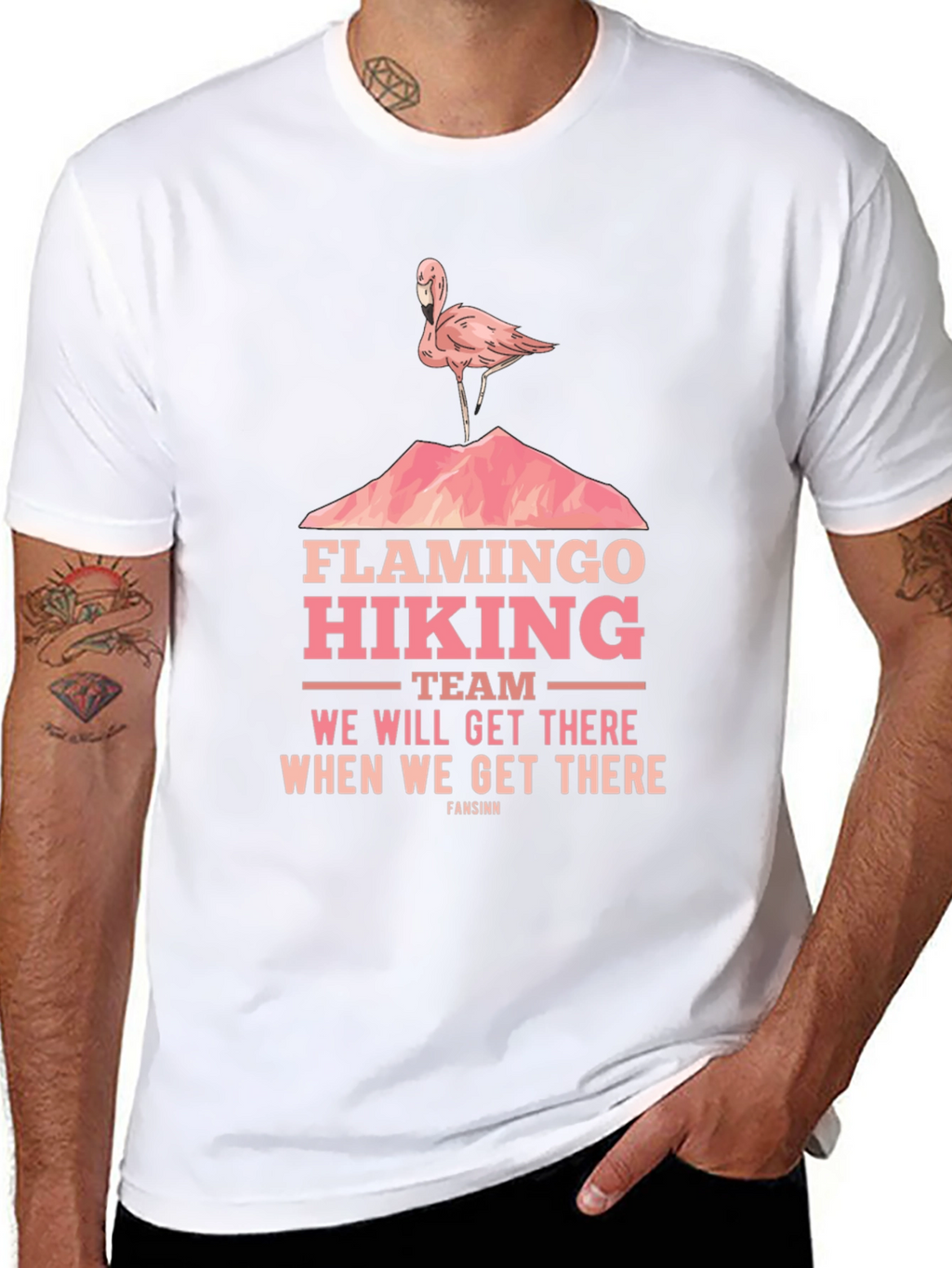 Flamingo Hiking Team T-Shirt